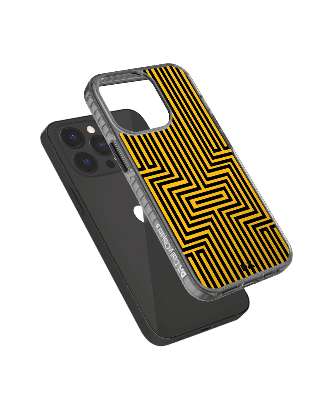 DailyObjects Maze Ochre Stride 2.0 Phone Case Cover For iPhone 14 Pro Max - Image 5