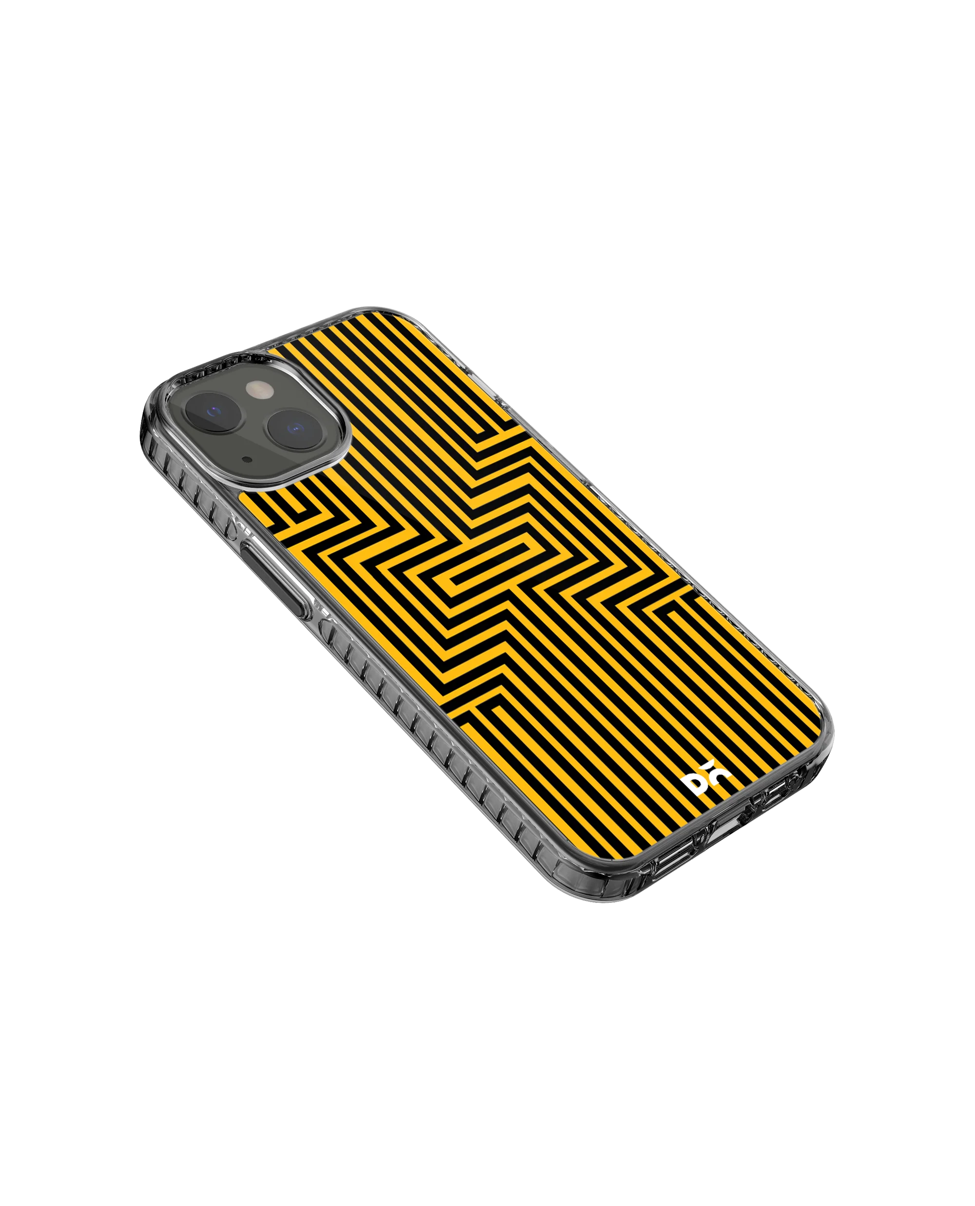 DailyObjects Maze Ochre Stride 2.0 Phone Case Cover For iPhone 15 - Image 7