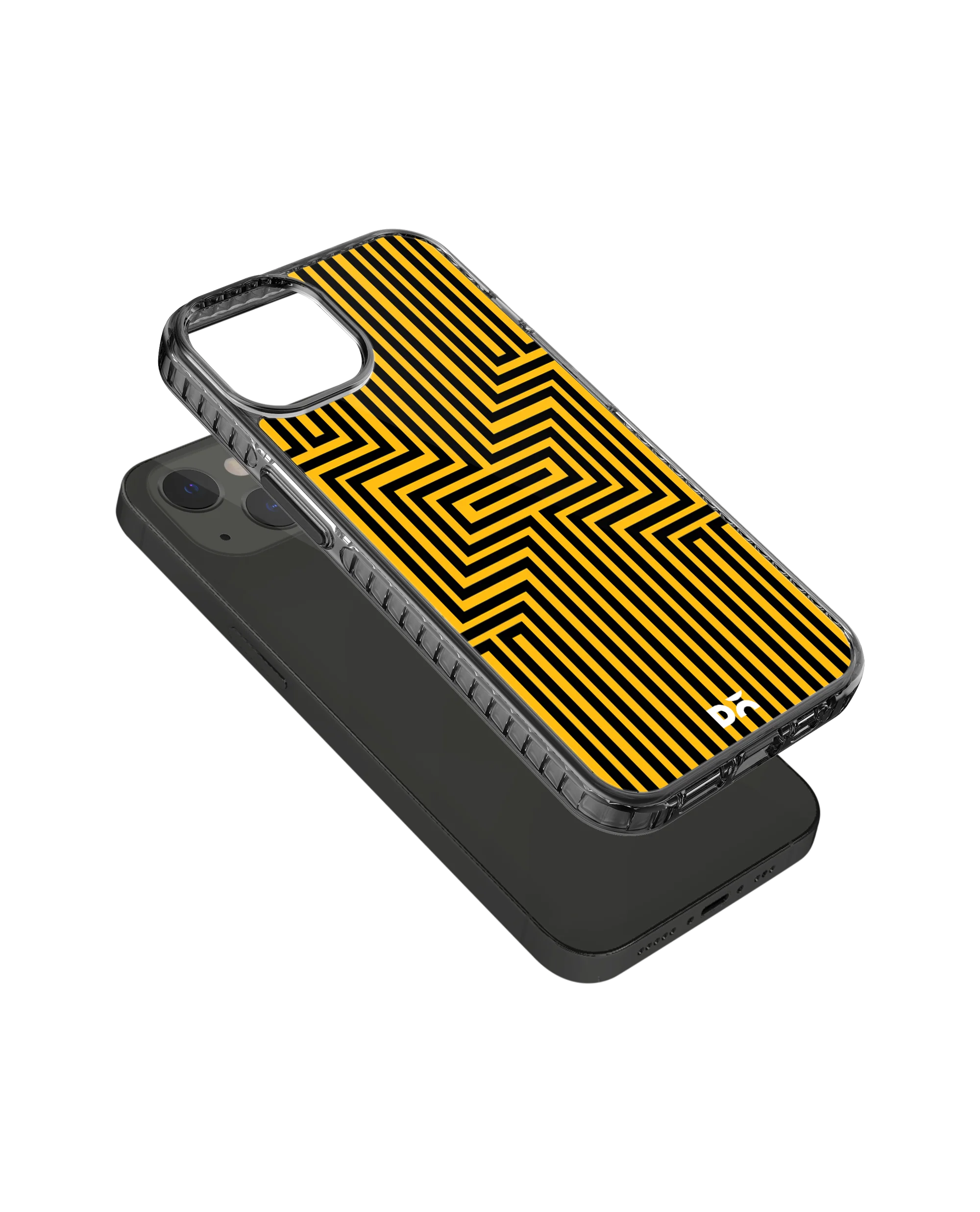 DailyObjects Maze Ochre Stride 2.0 Phone Case Cover For iPhone 15 - Image 8