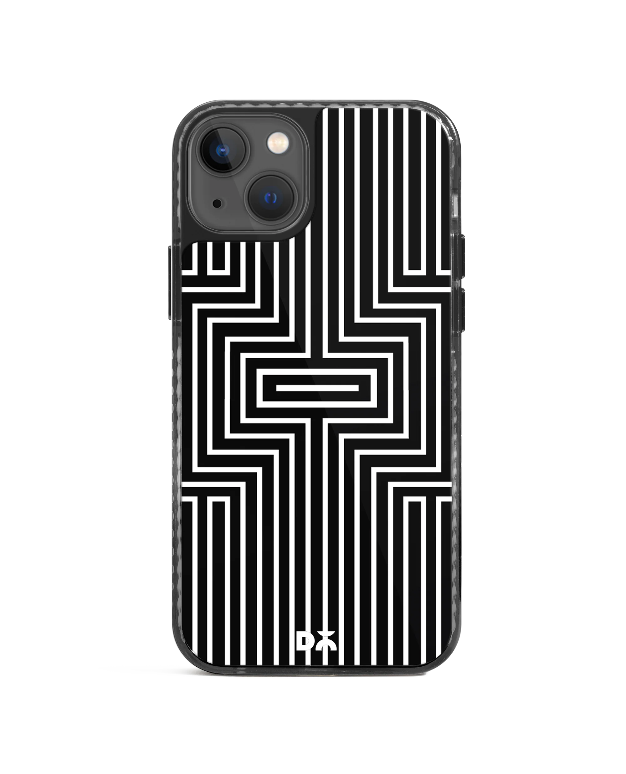 DailyObjects Maze White Stride 2.0 Phone Case Cover For iPhone 15