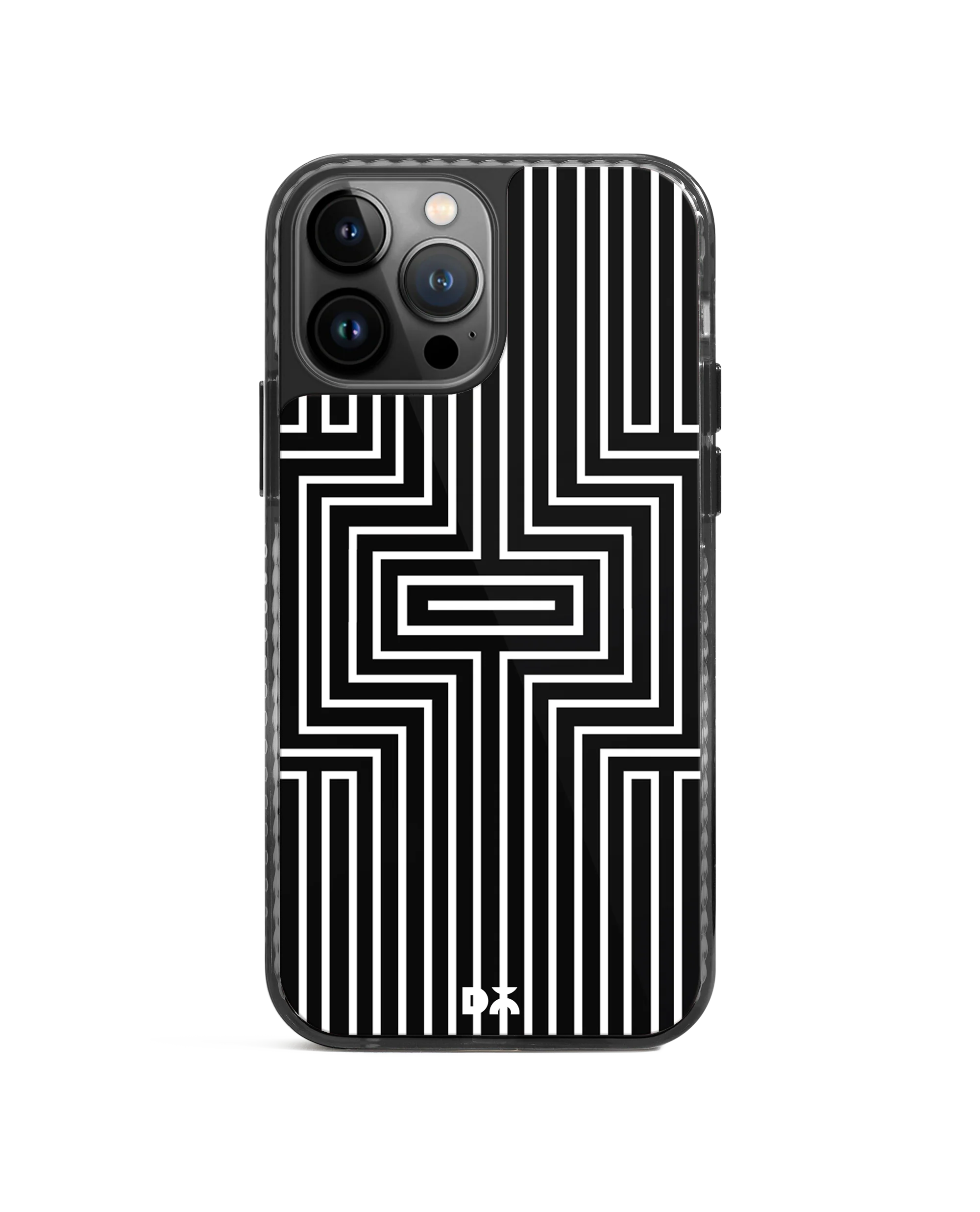 DailyObjects Maze White Stride 2.0 Phone Case Cover For iPhone 15 Pro
