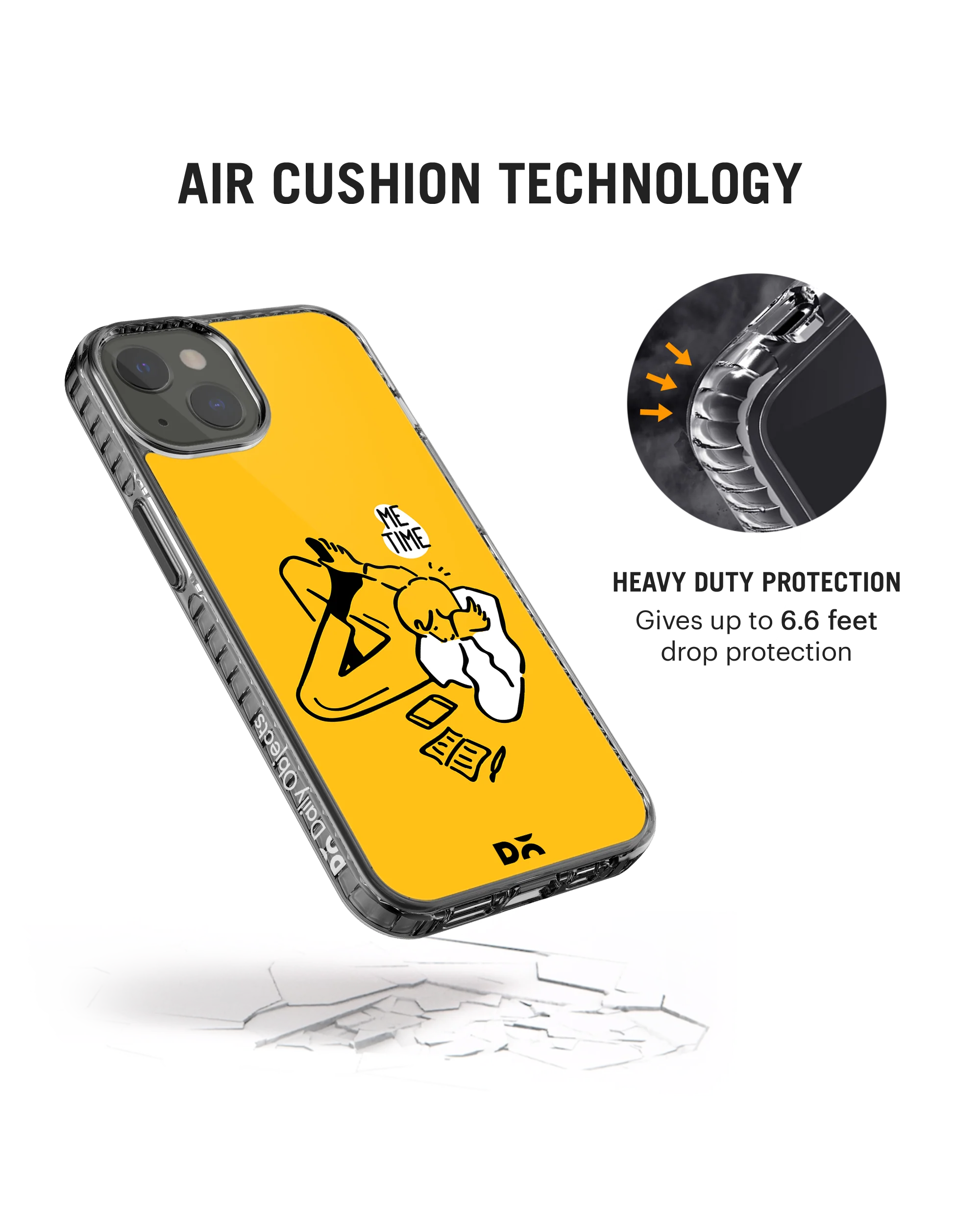 DailyObjects Me Time Stride 2.0 Phone Case Cover For iPhone 15 - Image 6
