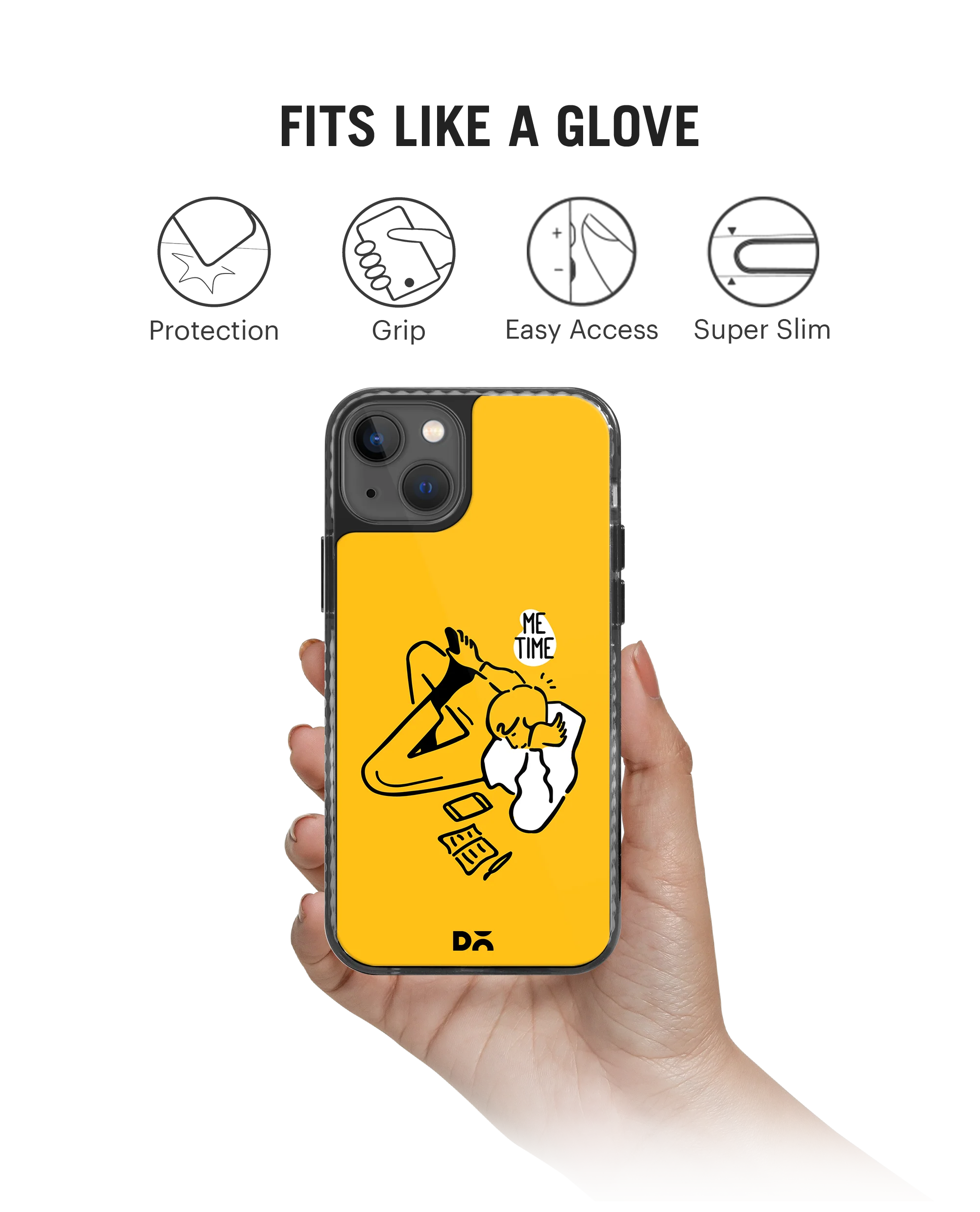 DailyObjects Me Time Stride 2.0 Phone Case Cover For iPhone 15 Plus - Image 2
