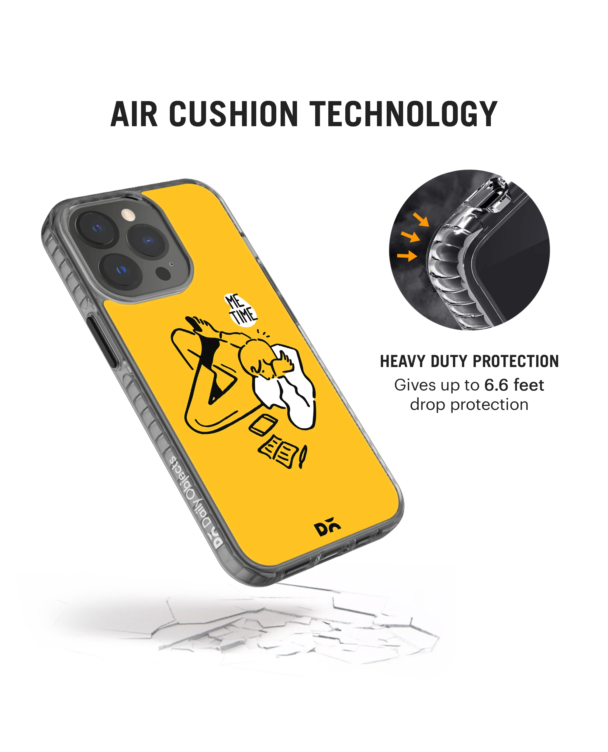 DailyObjects Me Time Stride 2.0 Phone Case Cover For iPhone 15 Pro Max - Image 5