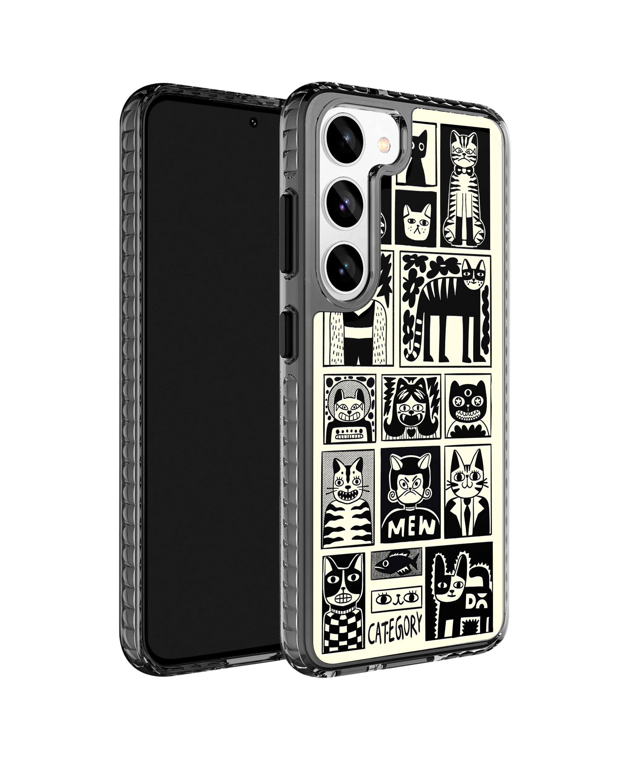 DailyObjects Mew Men Stride 2.0 Case Cover For Samsung Galaxy S23 - Image 3