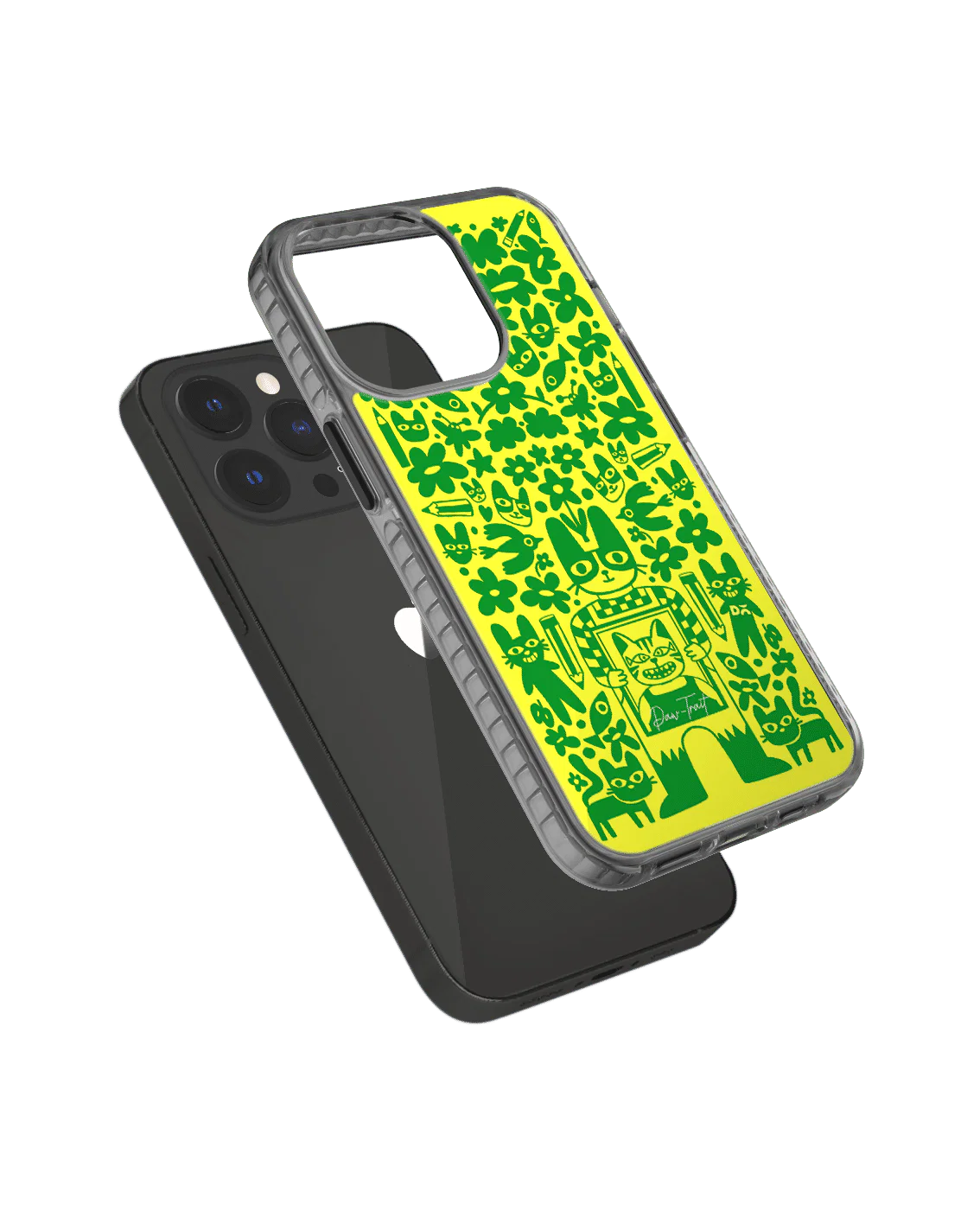 DailyObjects Mew Sketch Stride 2.0 Case Cover For iPhone 13 Pro - Image 6