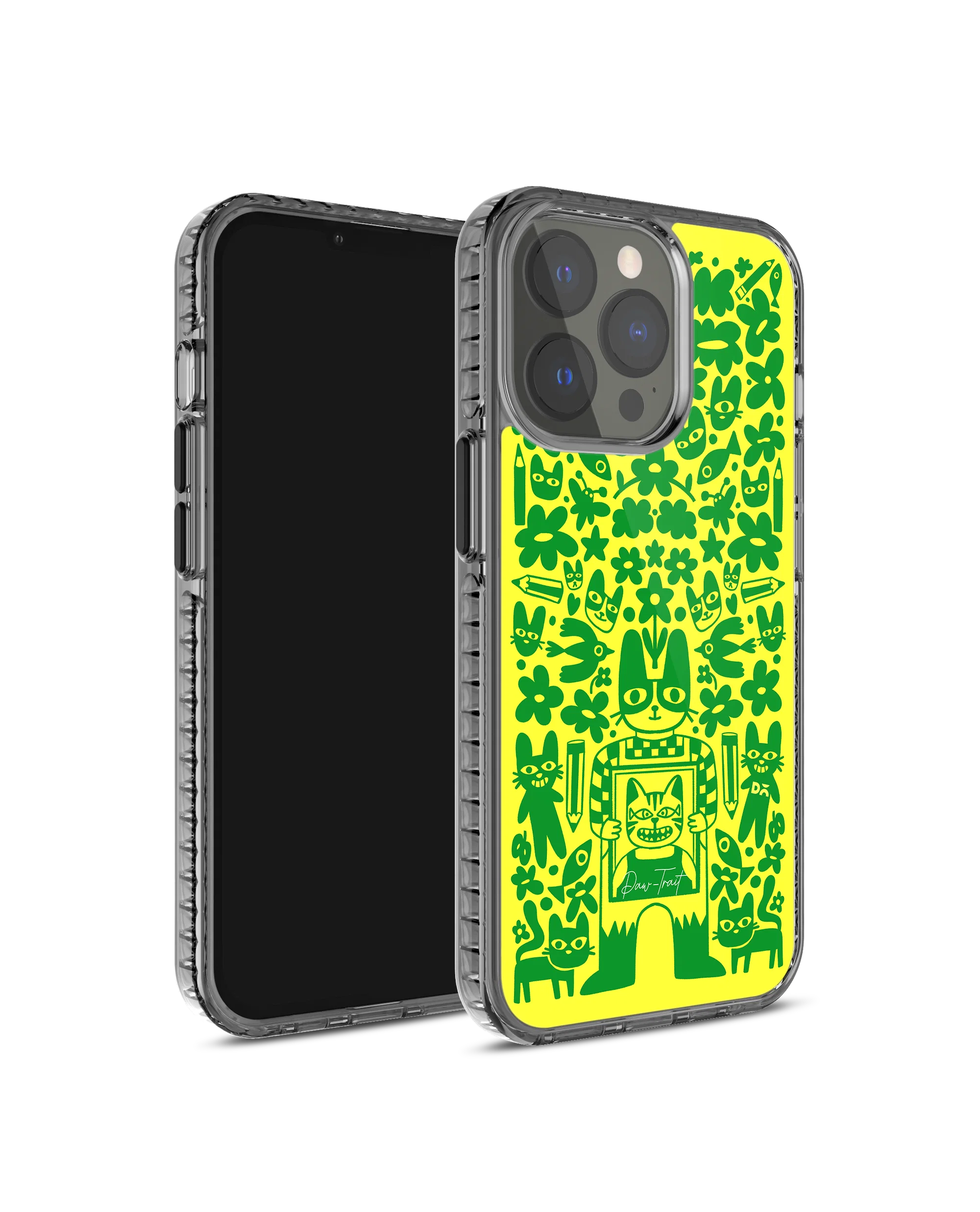 DailyObjects Mew Sketch Stride 2.0 Case Cover For iPhone 13 Pro Max - Image 3