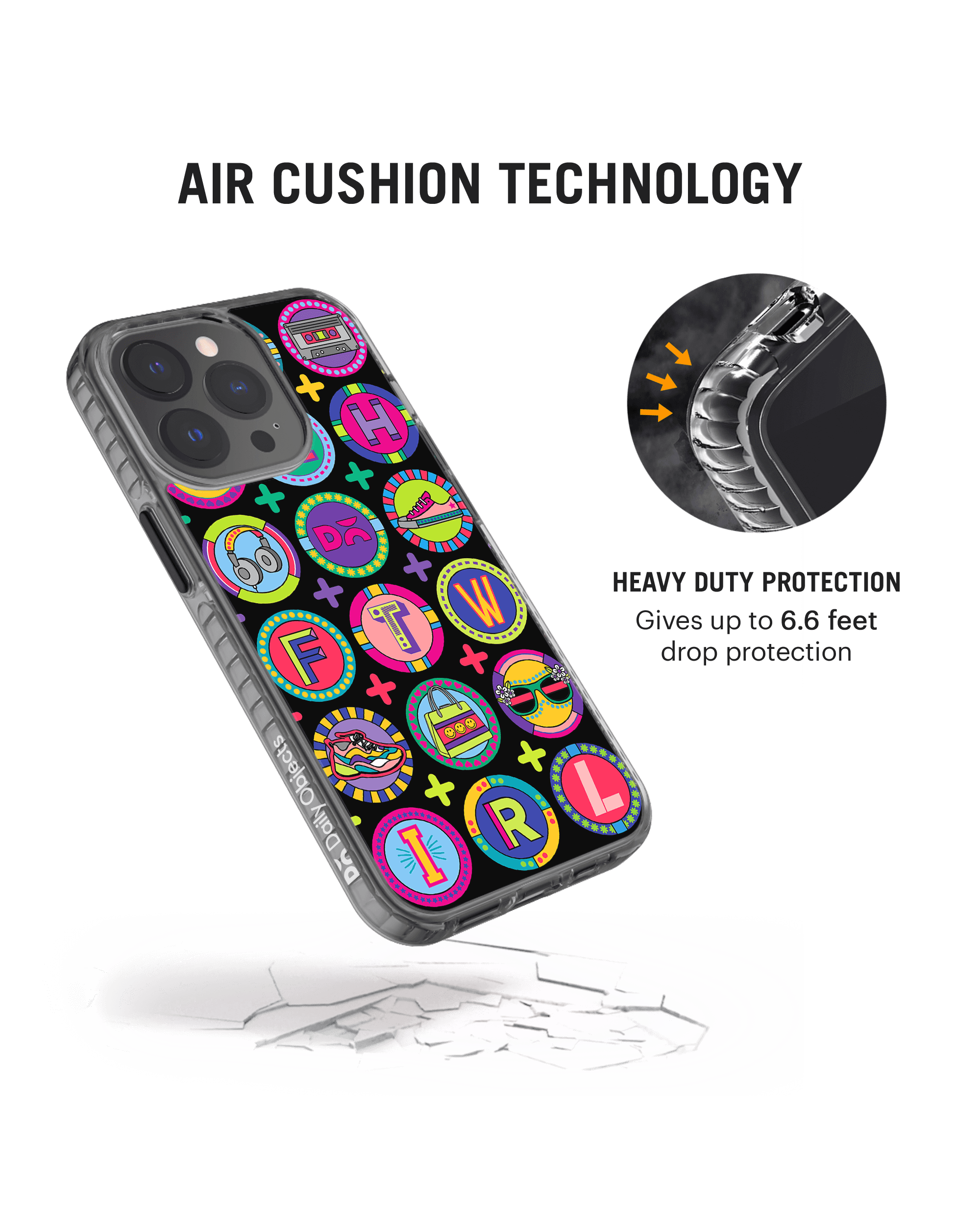 DailyObjects Millennial Lingo Stride 2.0 Phone Case Cover For iPhone 14 Pro Max - Image 4