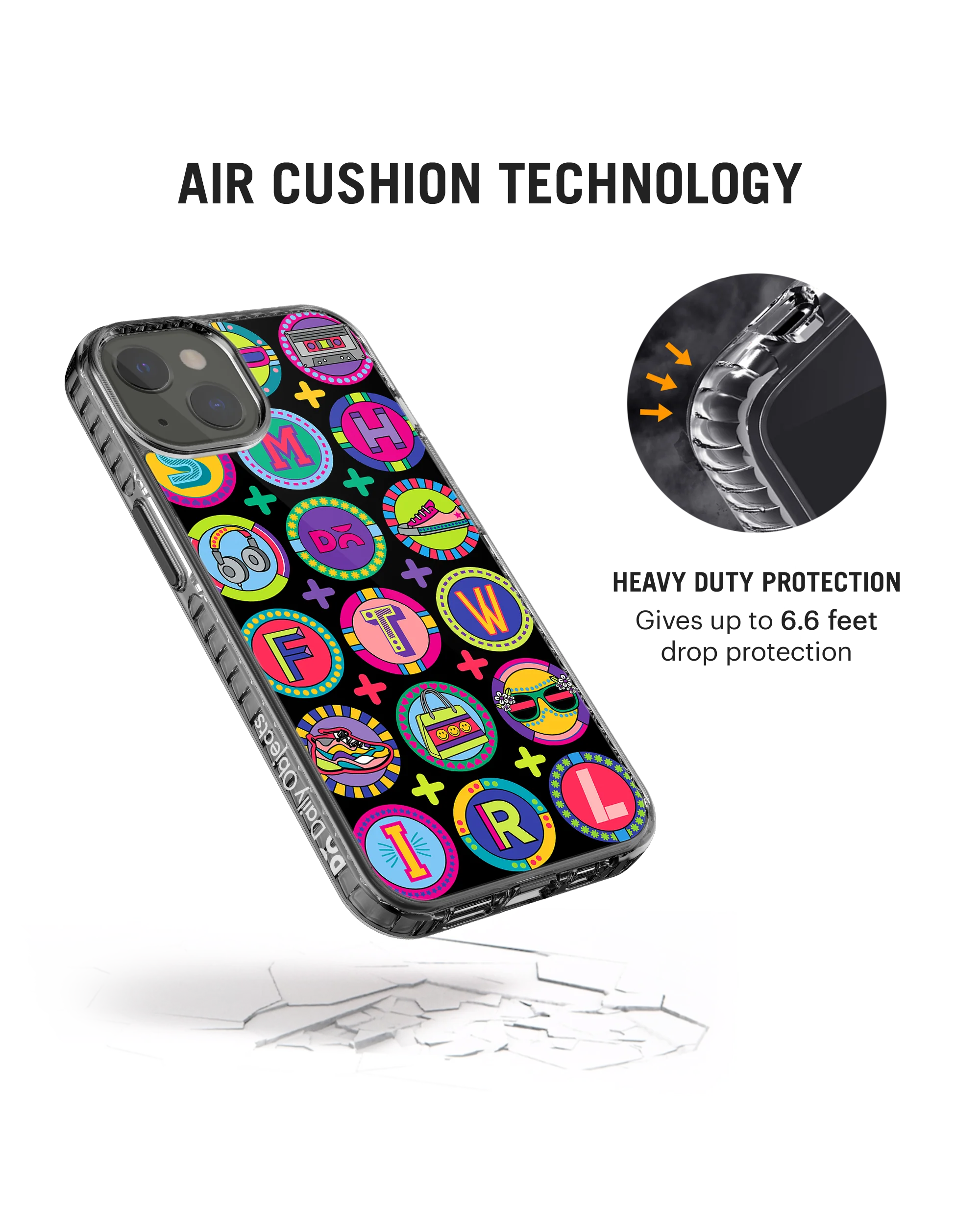 DailyObjects Millennial Lingo Stride 2.0 Phone Case Cover For iPhone 15 - Image 6