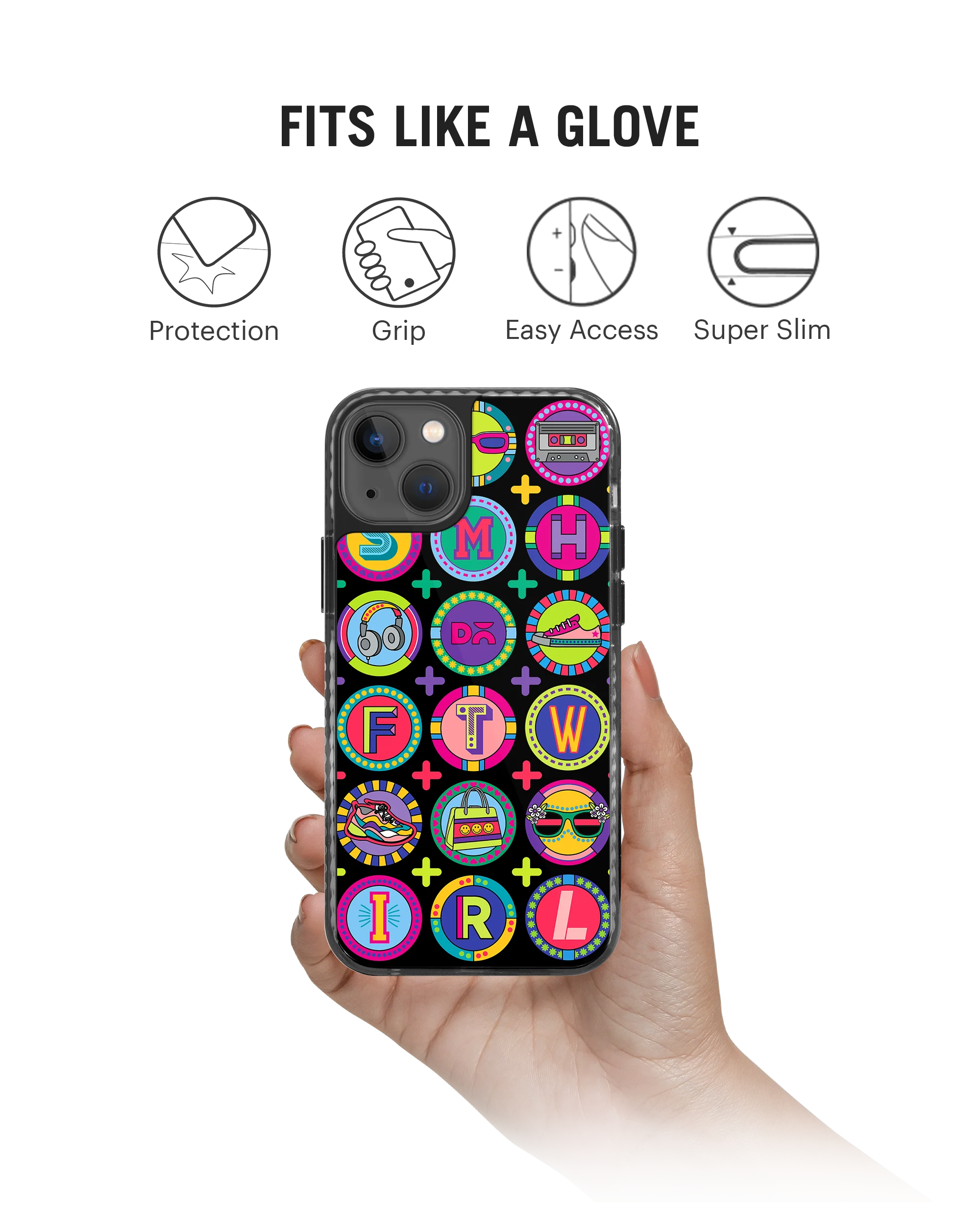 DailyObjects Millennial Lingo Stride 2.0 Phone Case Cover For iPhone 15 Plus - Image 2