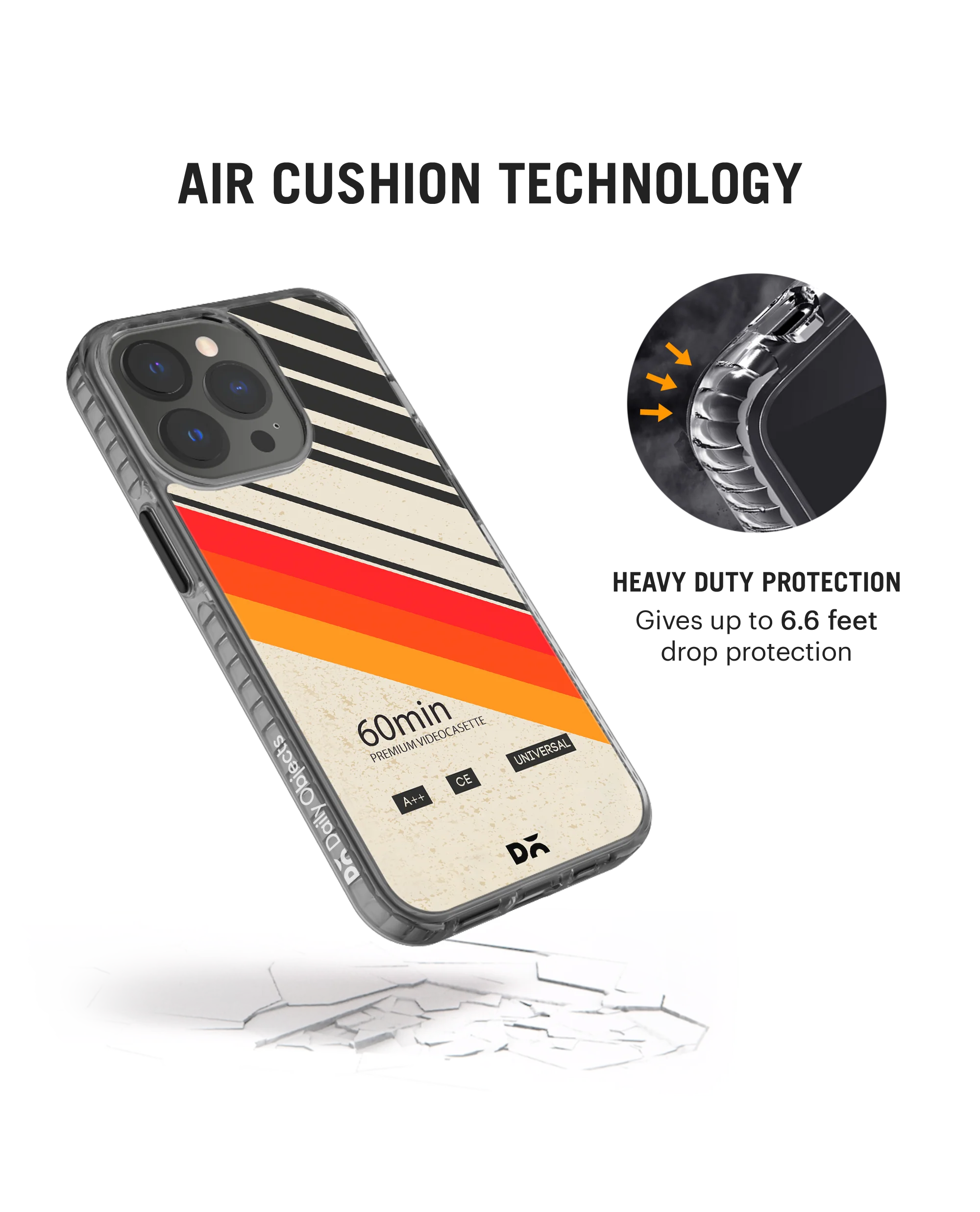 DailyObjects Mini Camcorder Stride 2.0 Phone Case Cover For iPhone 15 Pro - Image 5