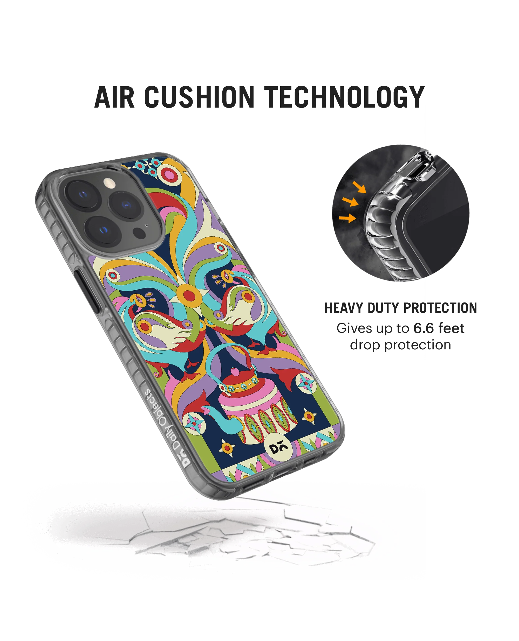DailyObjects Mor Mela Stride 2.0 Case Cover For iPhone 13 Pro - Image 3