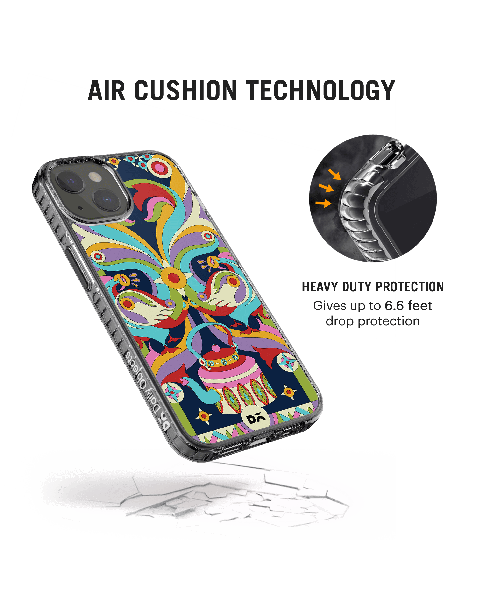 DailyObjects Mor Mela Stride 2.0 Phone Case Cover For iPhone 14 - Image 2