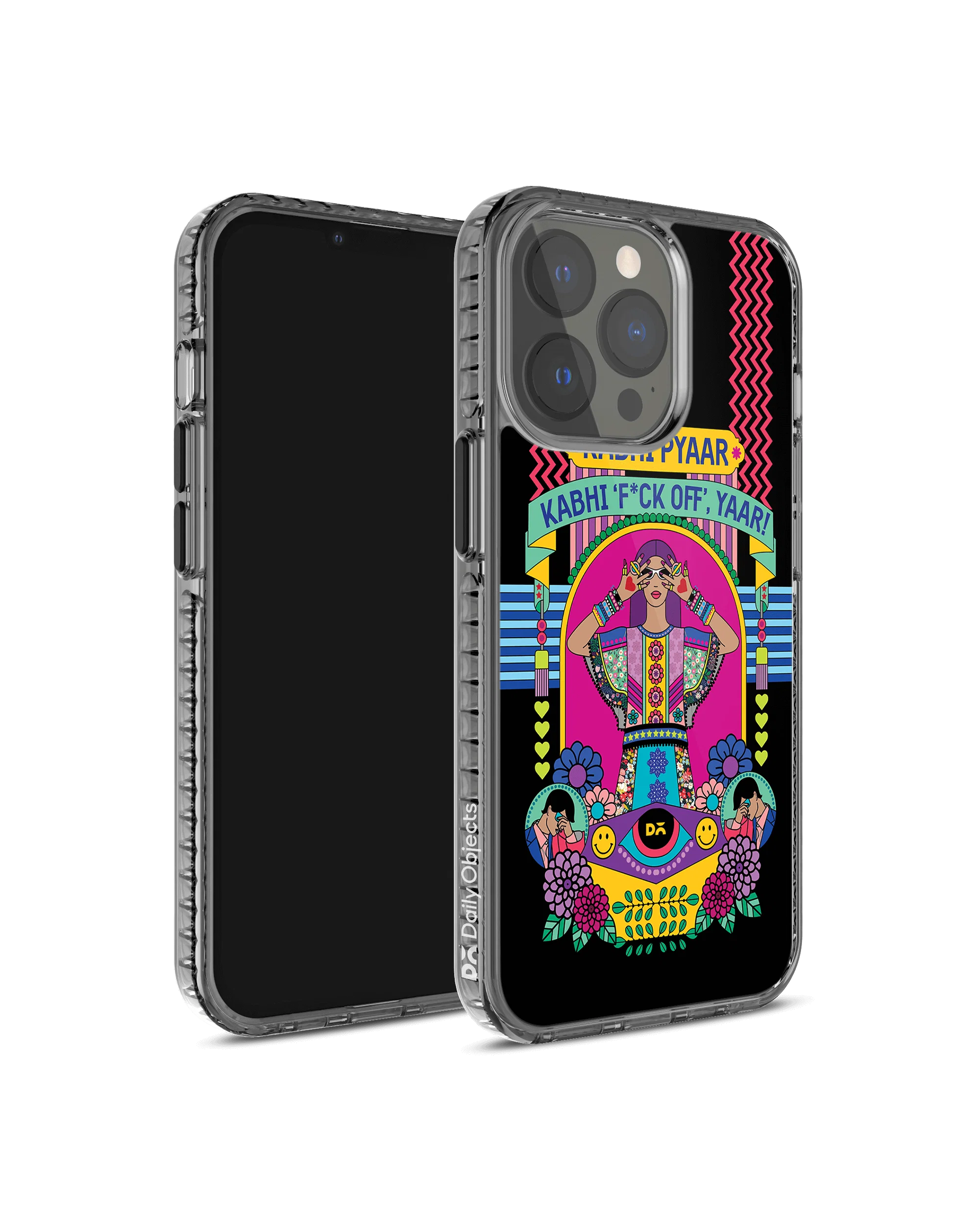 DailyObjects Nasty Pyaar Stride 2.0 Case Cover For iPhone 13 Pro - Image 3