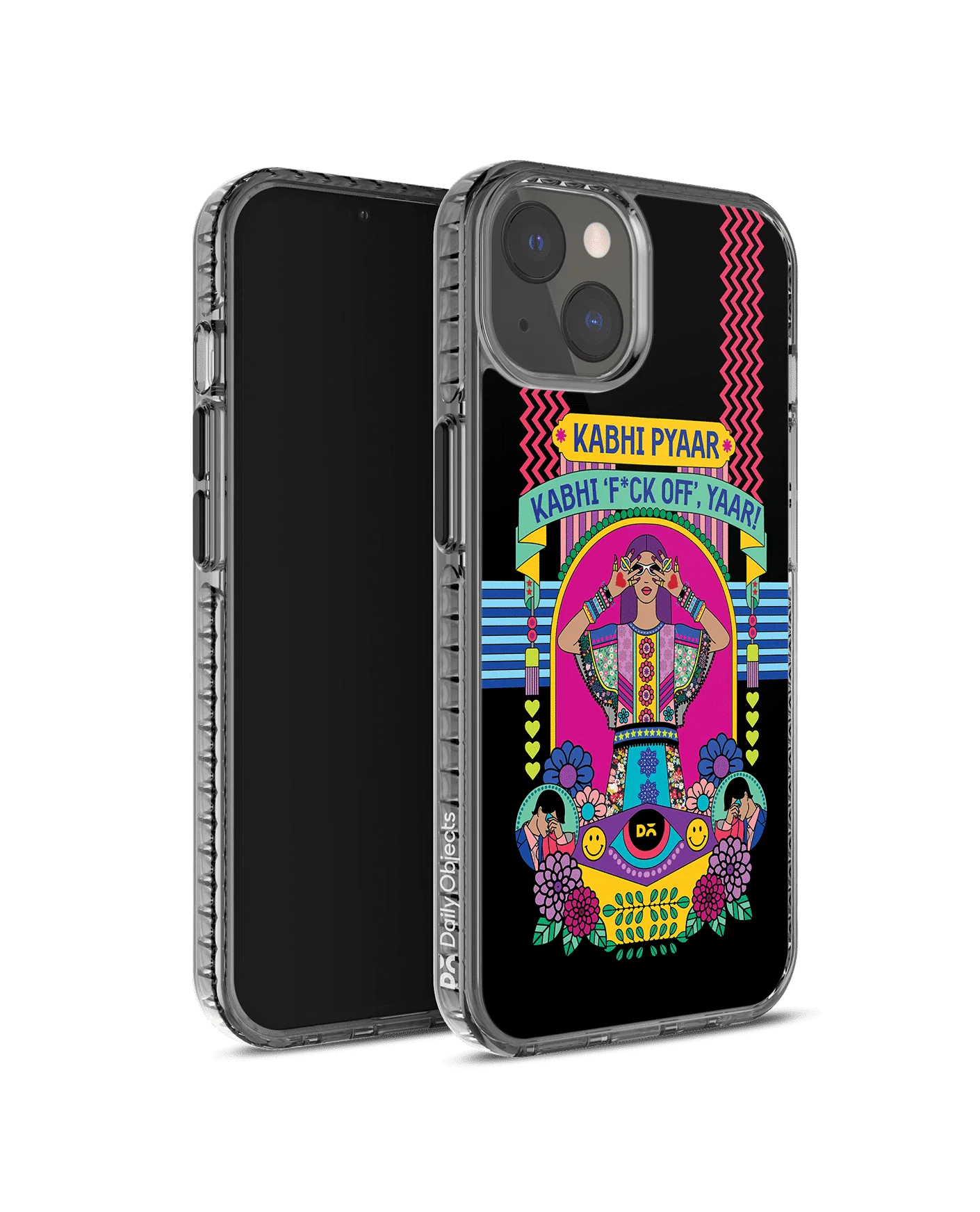 DailyObjects Nasty Pyaar Stride 2.0 Phone Case Cover For iPhone 14 - Image 3