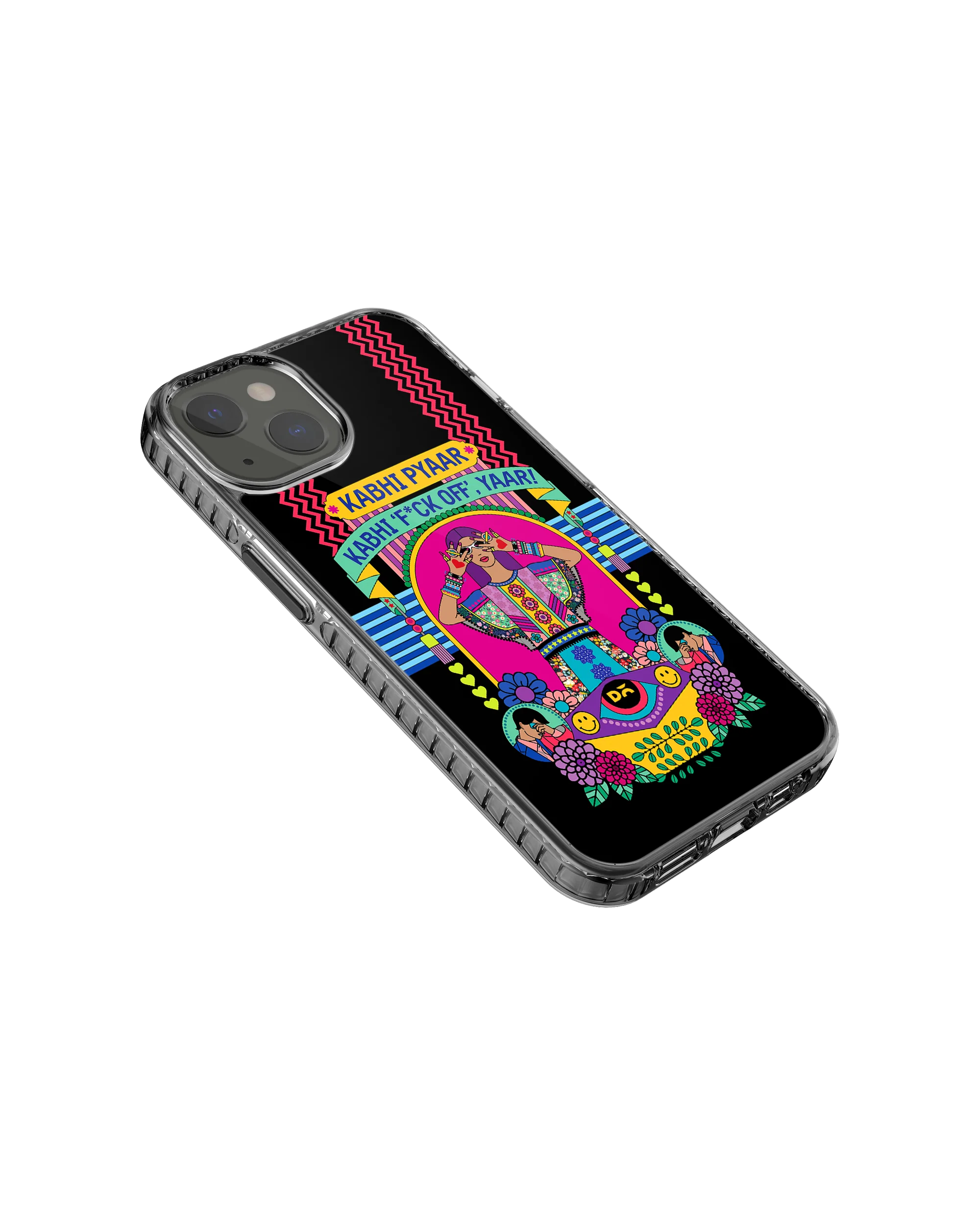 DailyObjects Nasty Pyaar Stride 2.0 Phone Case Cover For iPhone 15 Plus - Image 7
