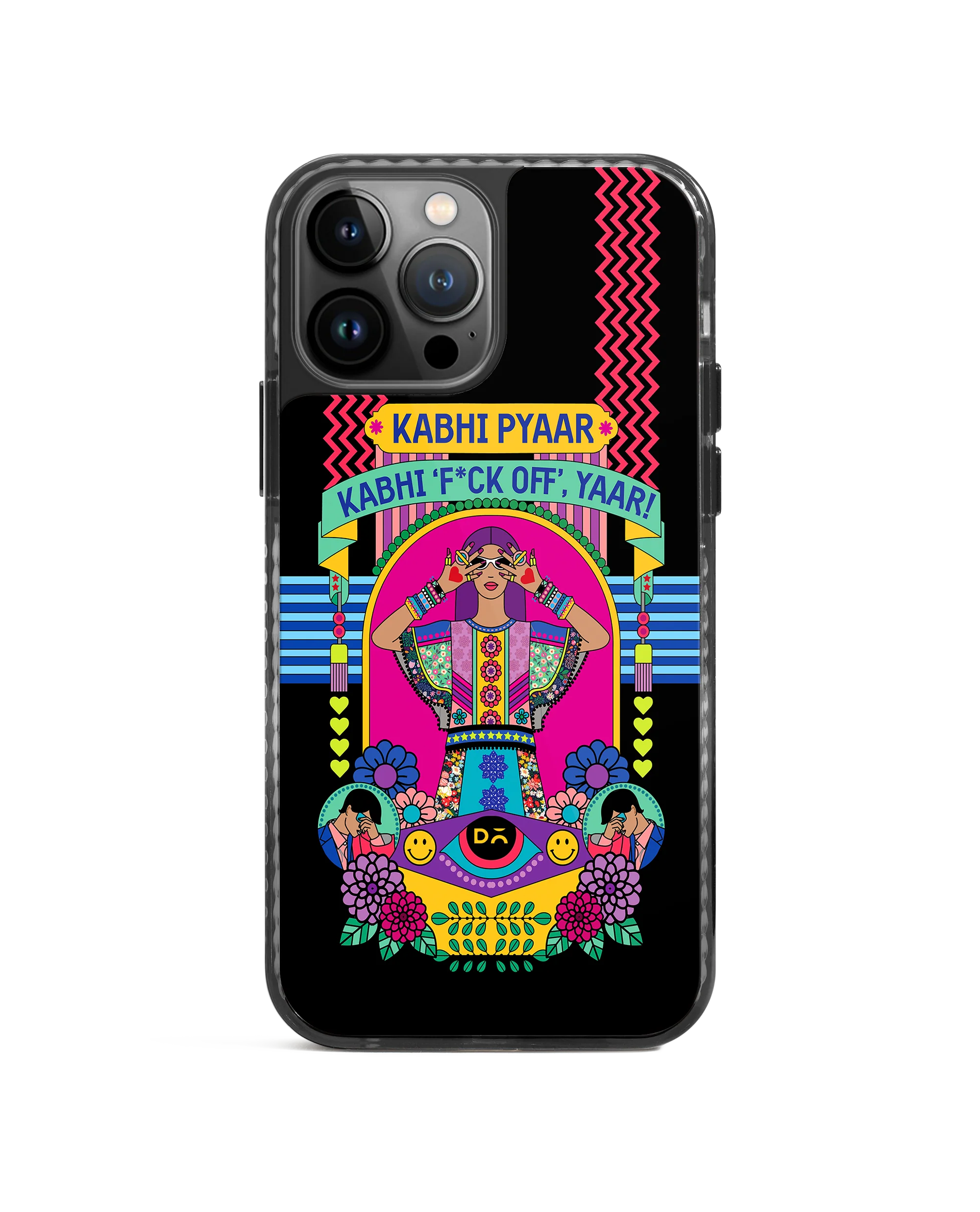 DailyObjects Nasty Pyaar Stride 2.0 Phone Case Cover For iPhone 15 Pro