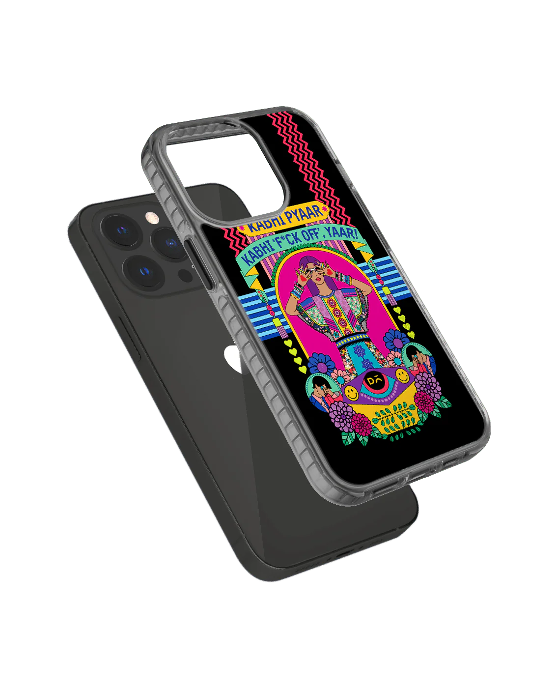 DailyObjects Nasty Pyaar Stride 2.0 Phone Case Cover For iPhone 15 Pro - Image 6