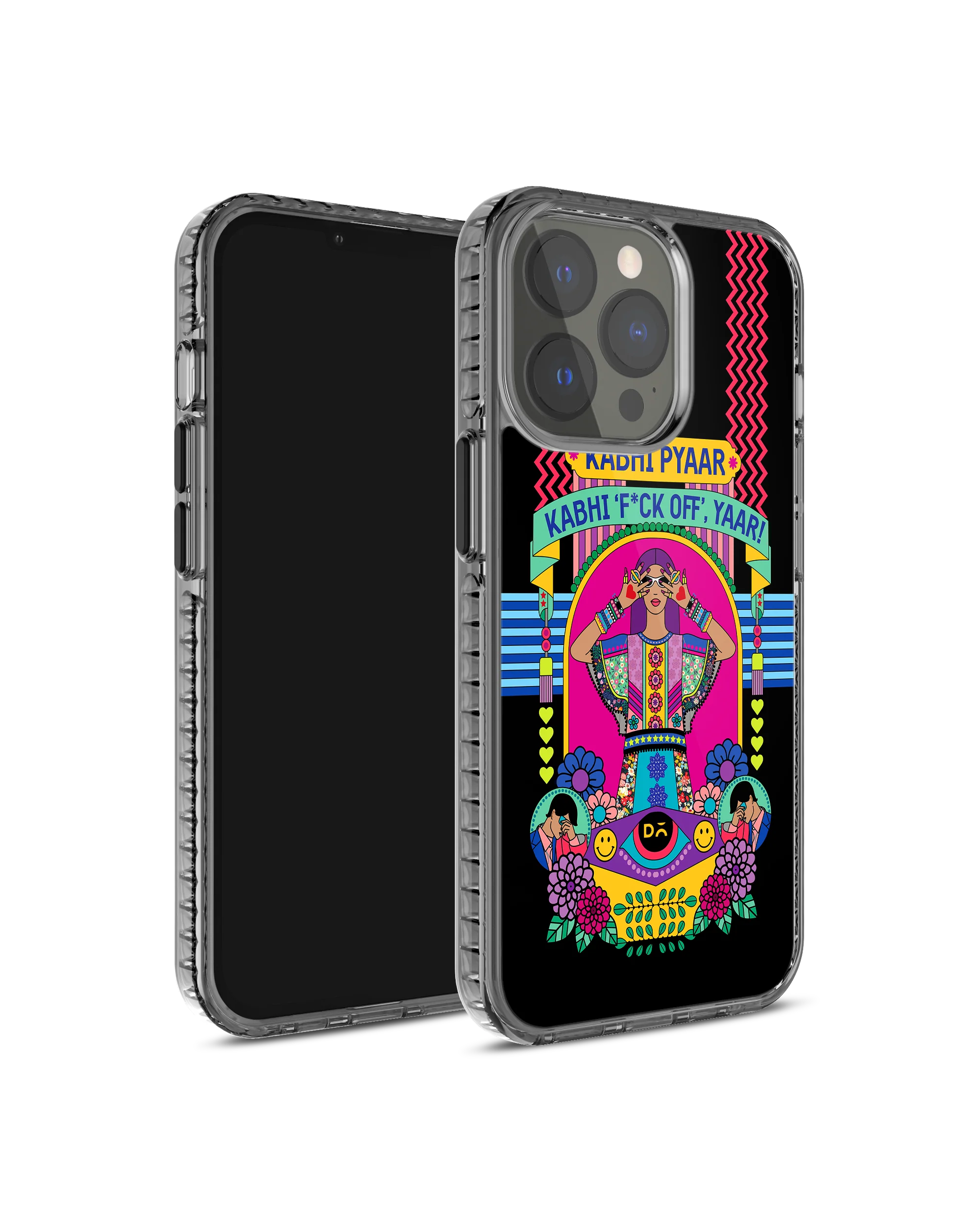 DailyObjects Nasty Pyaar Stride 2.0 Phone Case Cover For iPhone 15 Pro Max - Image 3