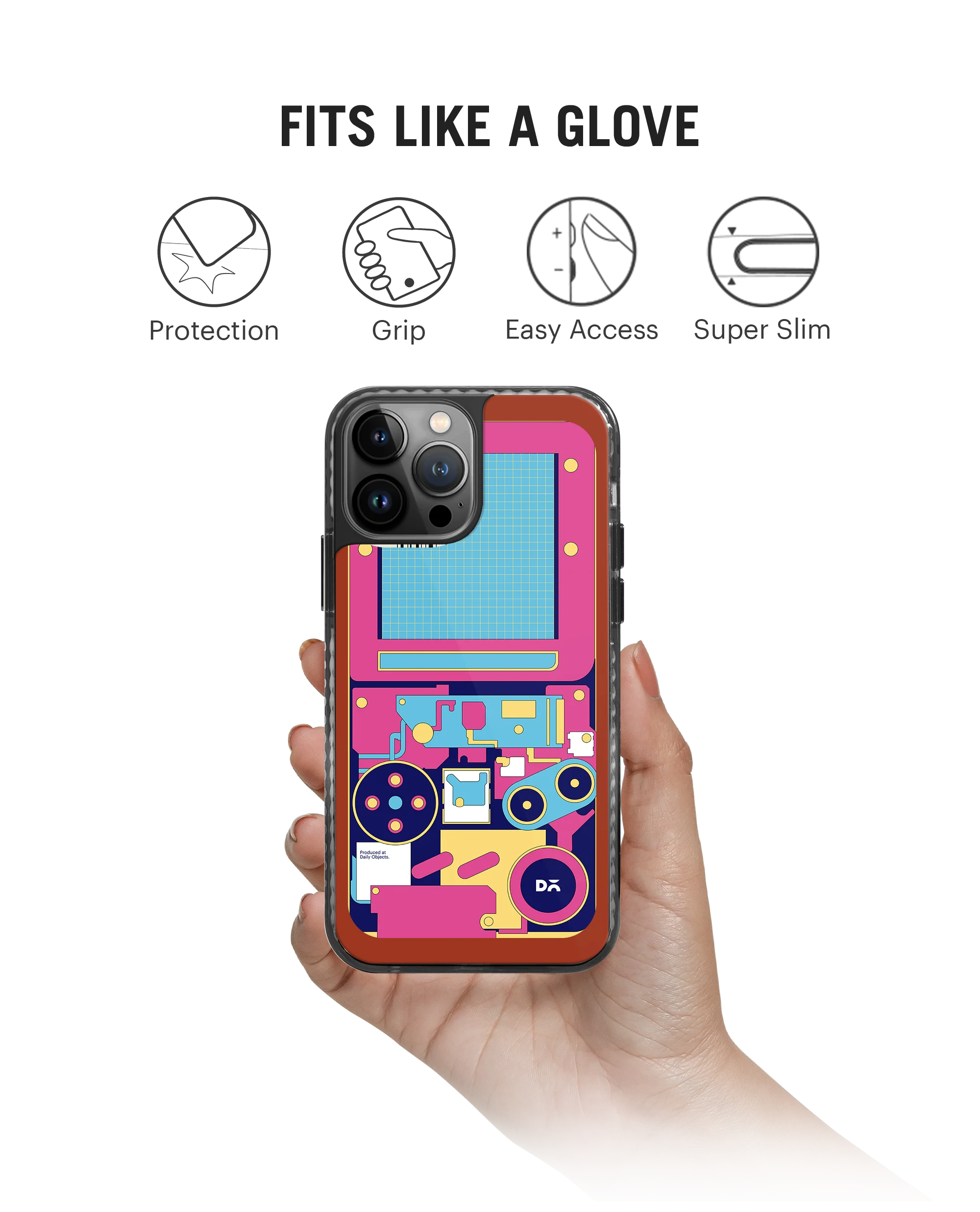DailyObjects Nin10do Stride 2.0 Phone Case Cover For iPhone 15 Plus - Image 2