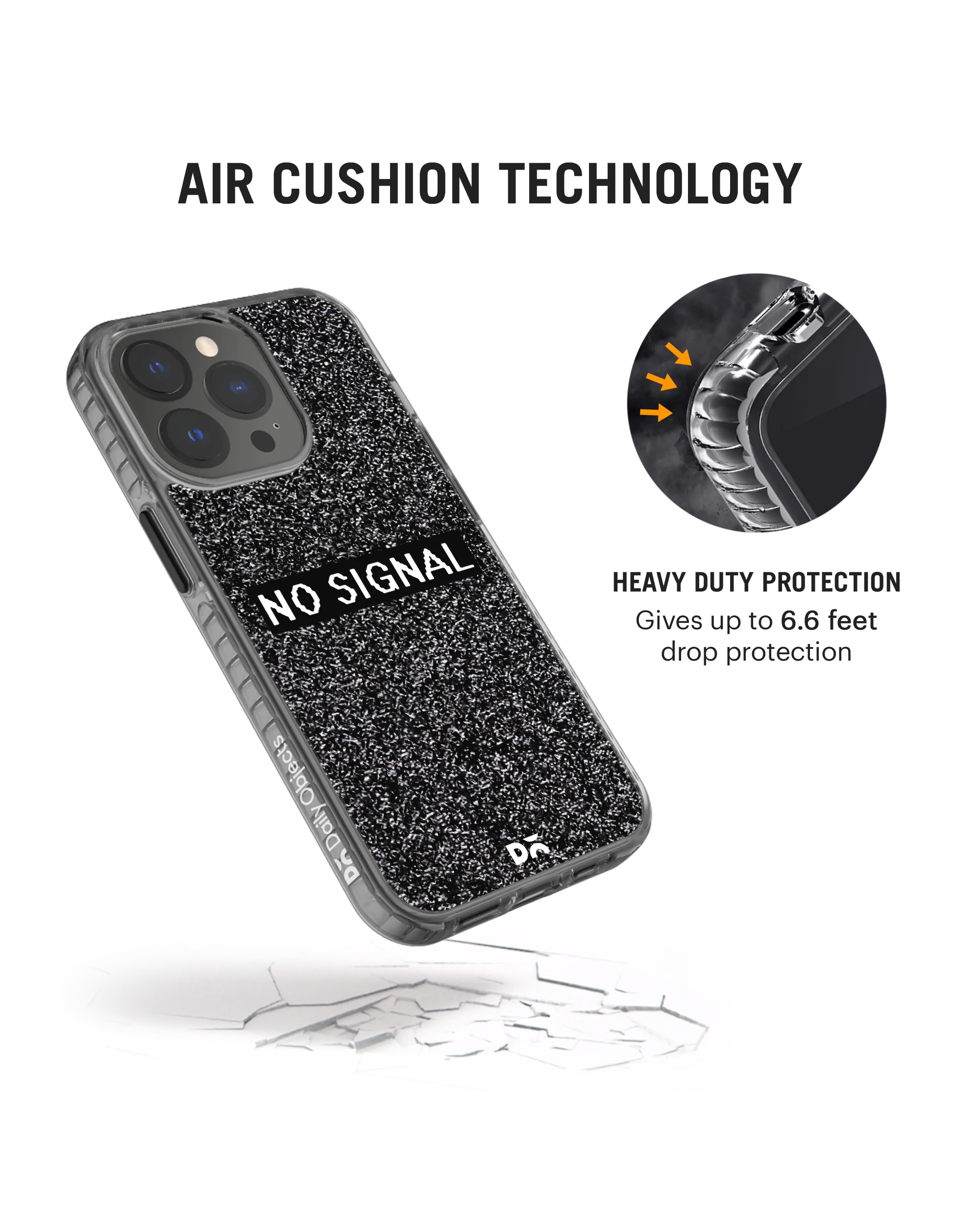 DailyObjects No Signal Stride 2.0 Phone Case Cover For iPhone 15 Pro Max - Image 5