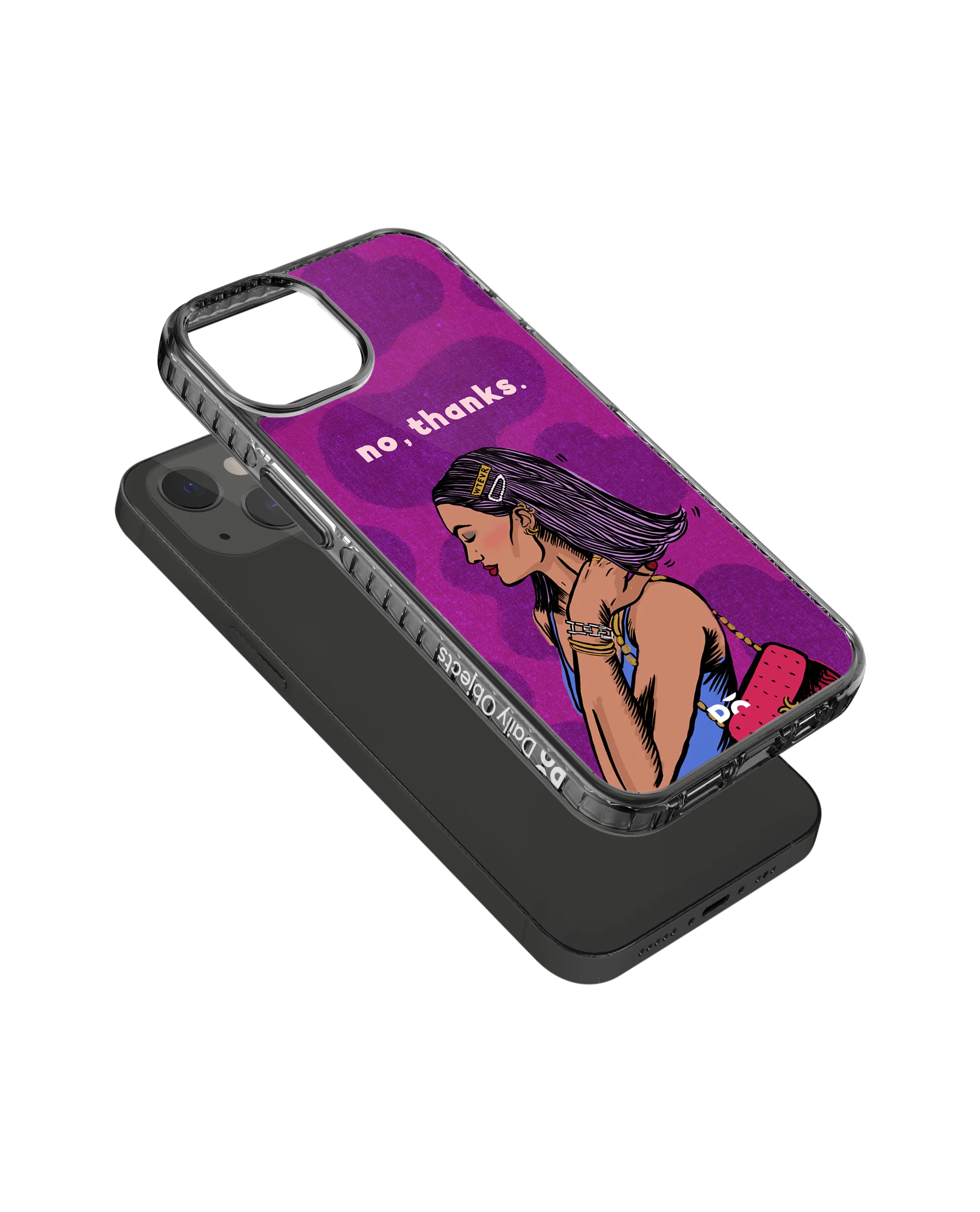 DailyObjects No thanks Stride 2.0 Case Cover For iPhone 13 - Image 5