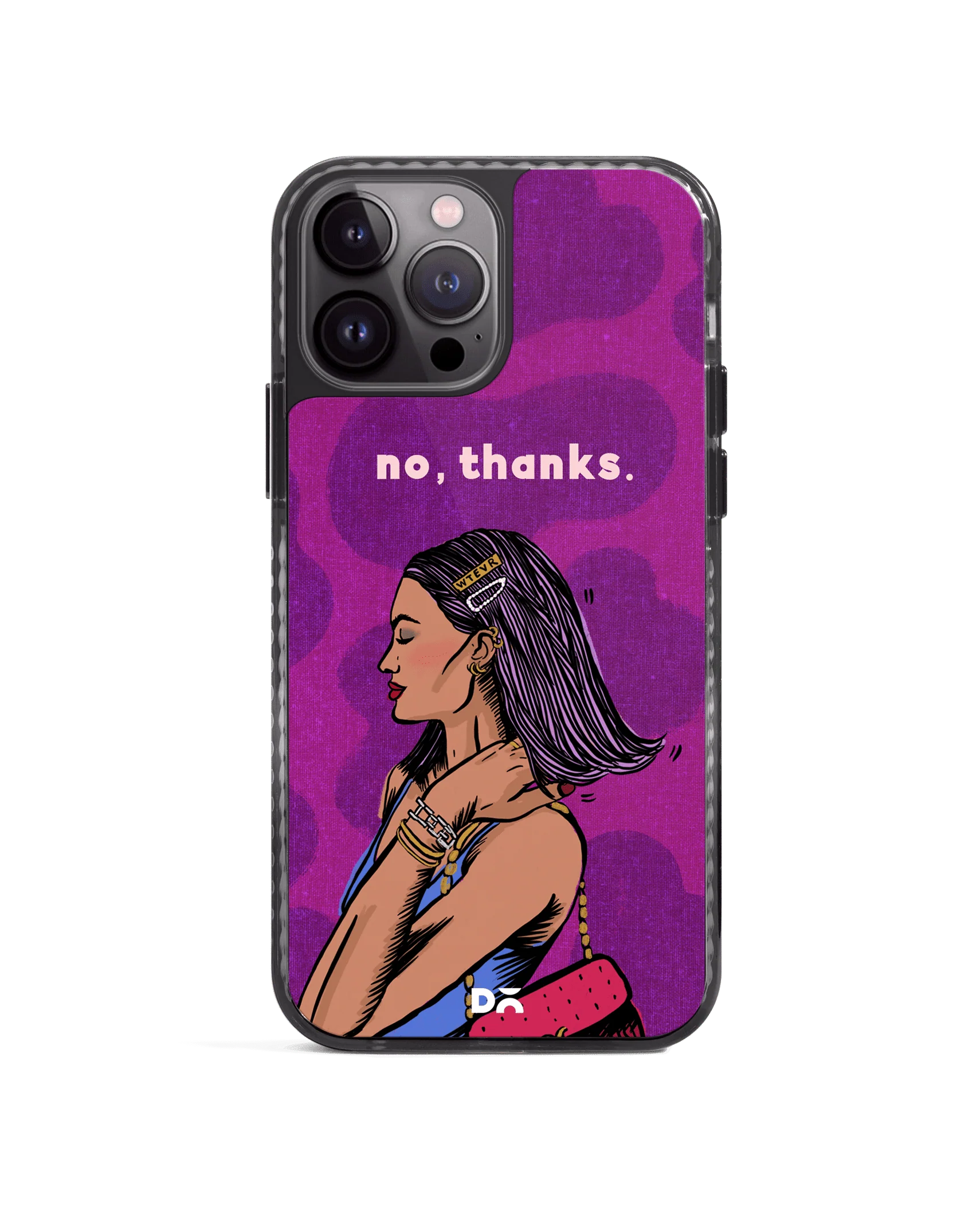 DailyObjects No thanks Stride 2.0 Case Cover For iPhone 13 Pro Max