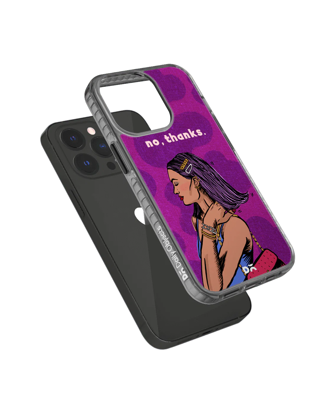 DailyObjects No thanks Stride 2.0 Phone Case Cover For iPhone 14 Pro - Image 4