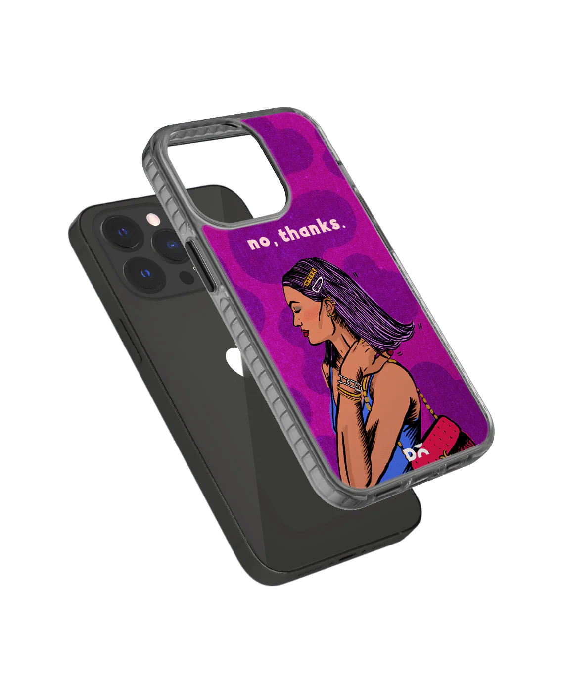 DailyObjects No thanks Stride 2.0 Phone Case Cover For iPhone 15 Pro Max - Image 6
