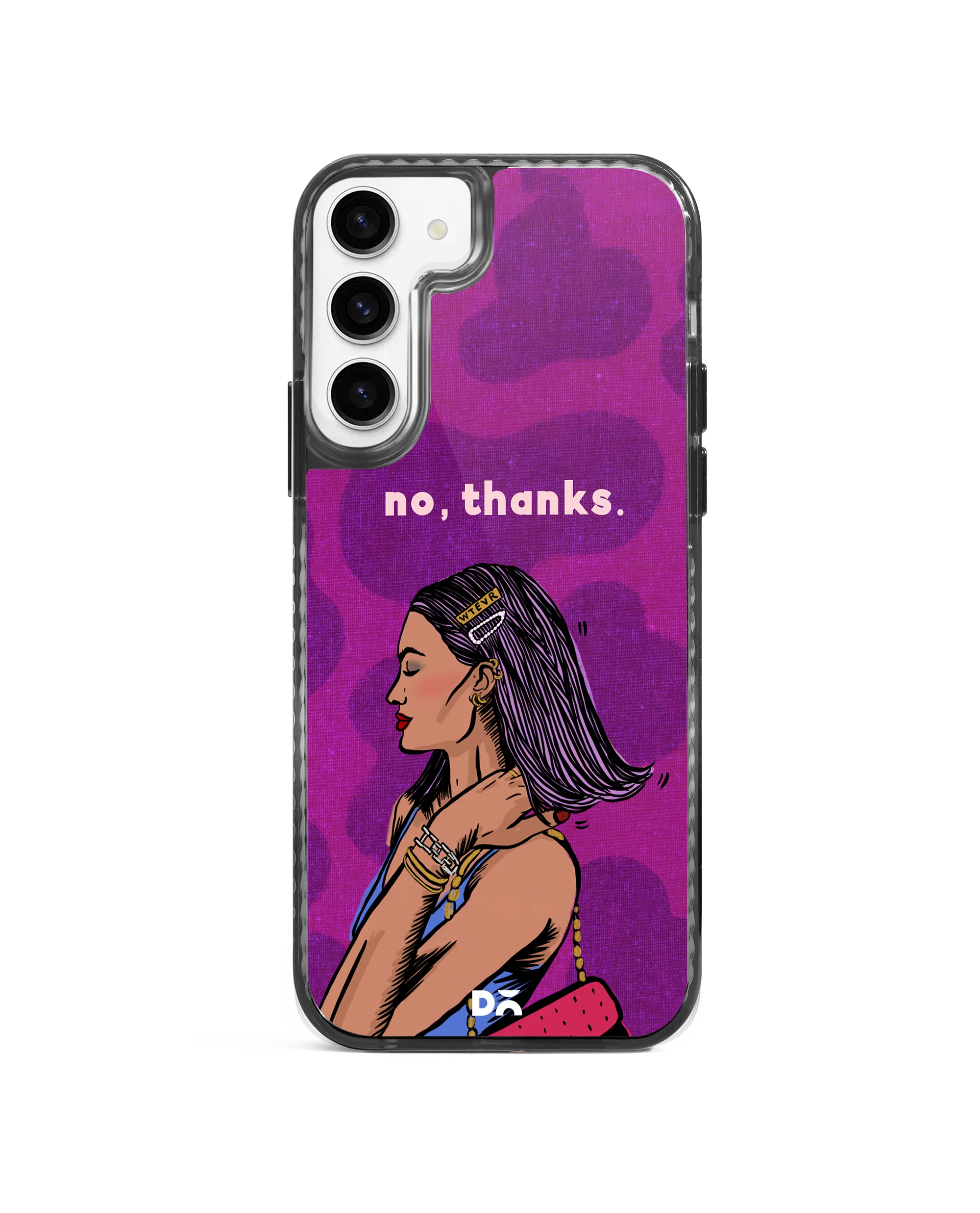 DailyObjects No thanks Stride 2.0 Case Cover For Samsung Galaxy S23