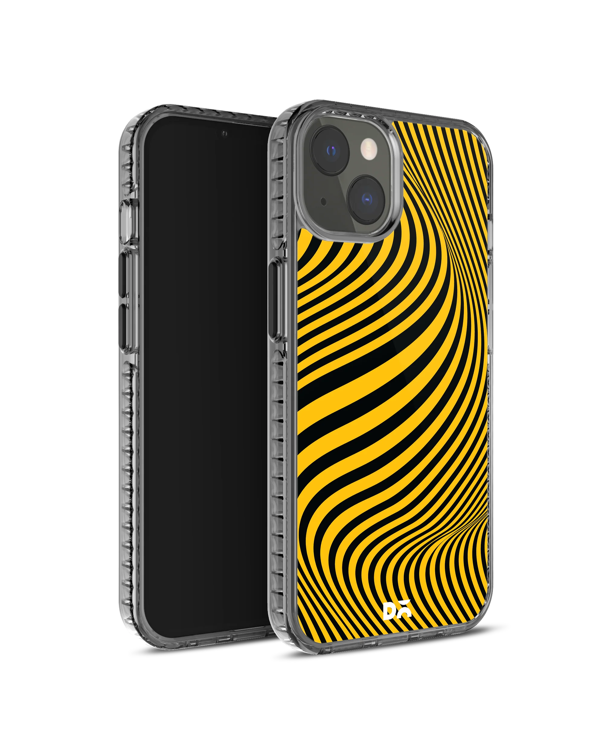 DailyObjects Ochre Waves Stride 2.0 Phone Case Cover For iPhone 15 Plus - Image 3
