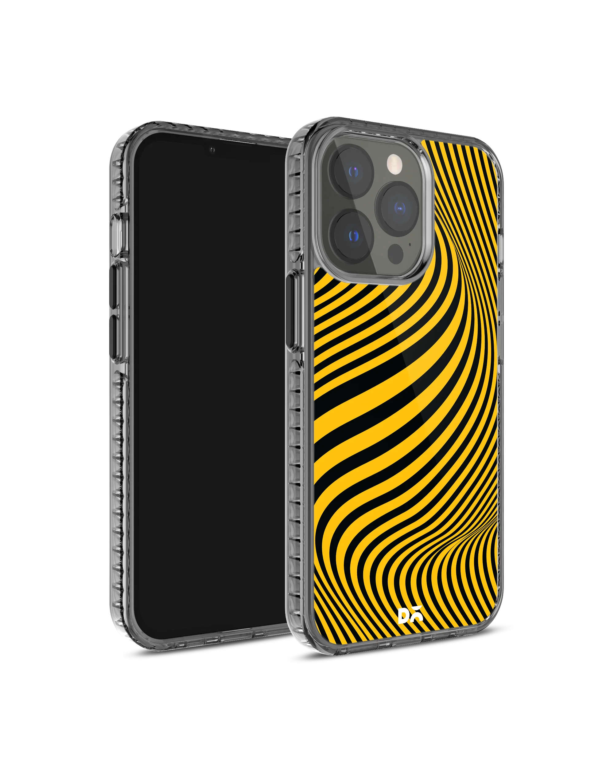 DailyObjects Ochre Waves Stride 2.0 Phone Case Cover For iPhone 15 Pro - Image 3