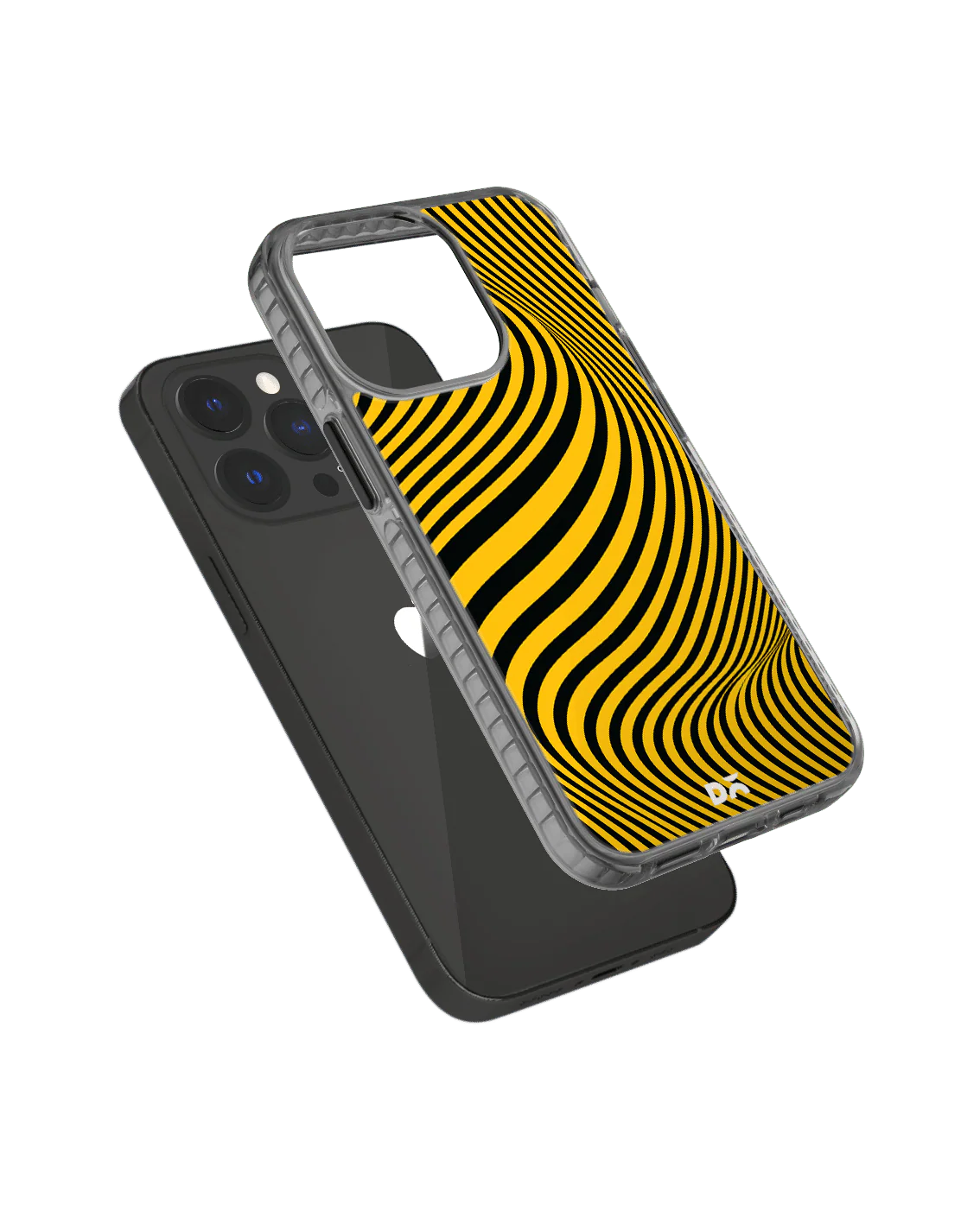 DailyObjects Ochre Waves Stride 2.0 Phone Case Cover For iPhone 15 Pro - Image 6