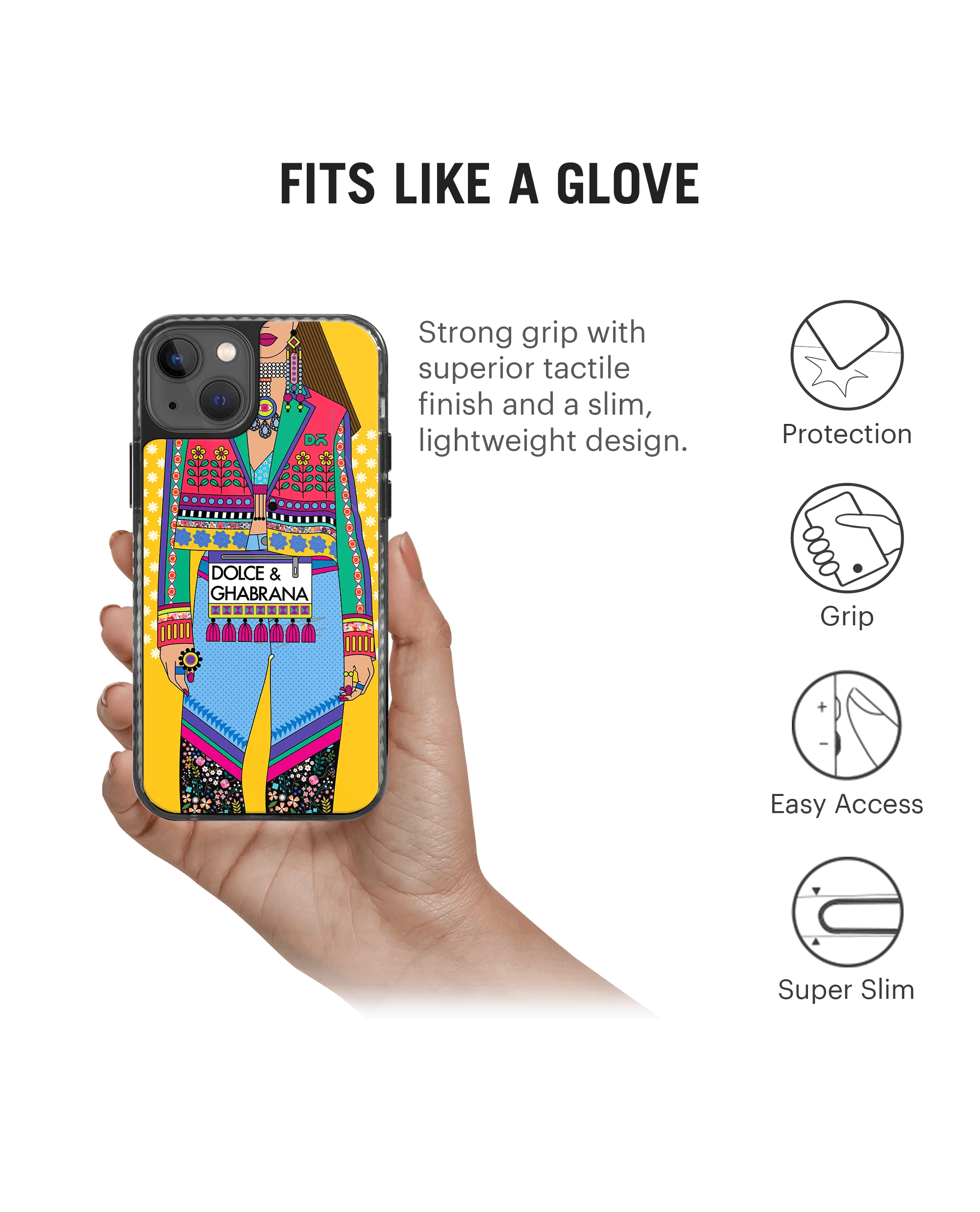 DailyObjects Overpriced Anxiety Stride 2.0 Case Cover For iPhone 13 - Image 5