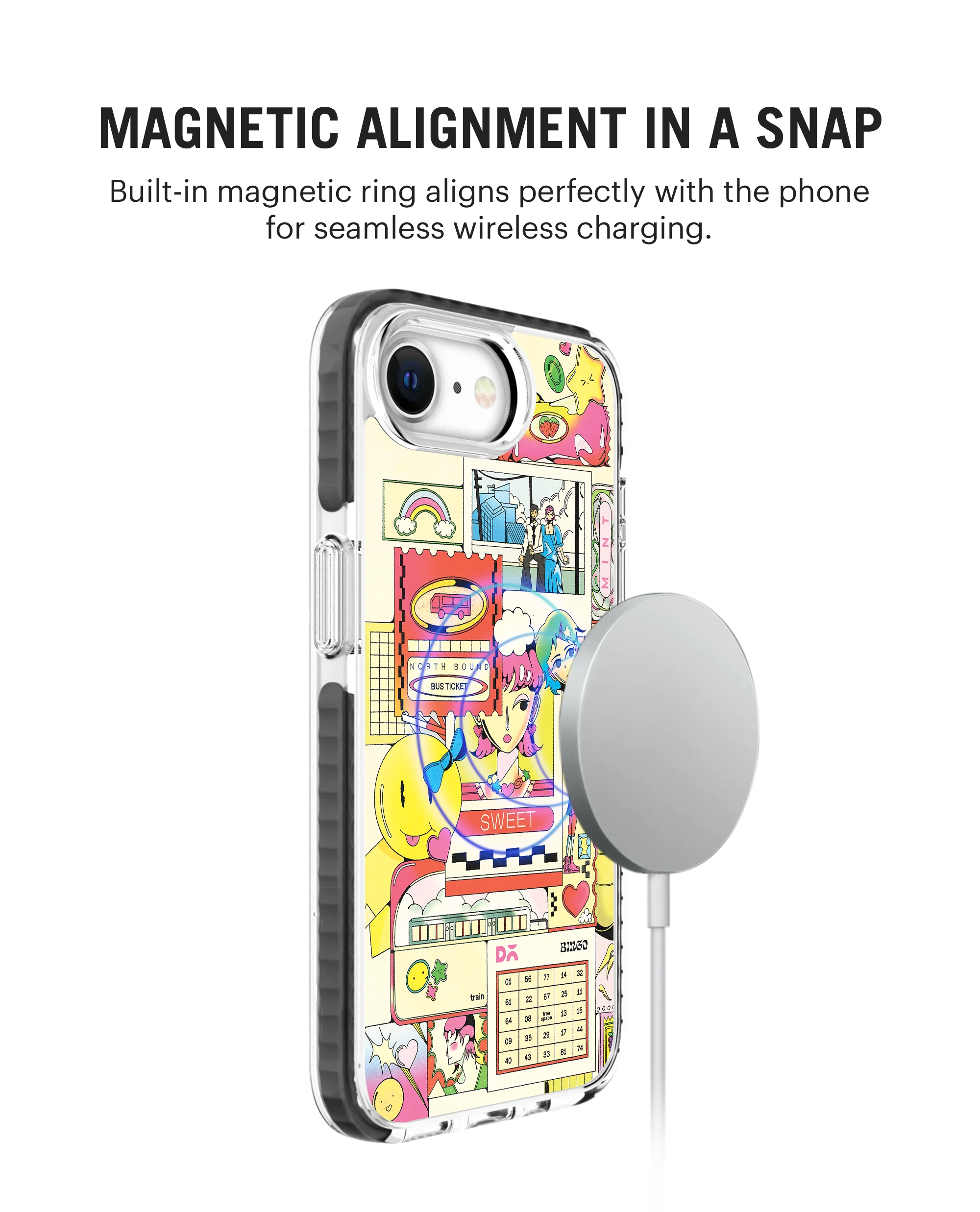 DailyObjects Paper Trail Stride 2.0 MagSafe Case Cover For iPhone 17e - Image 3