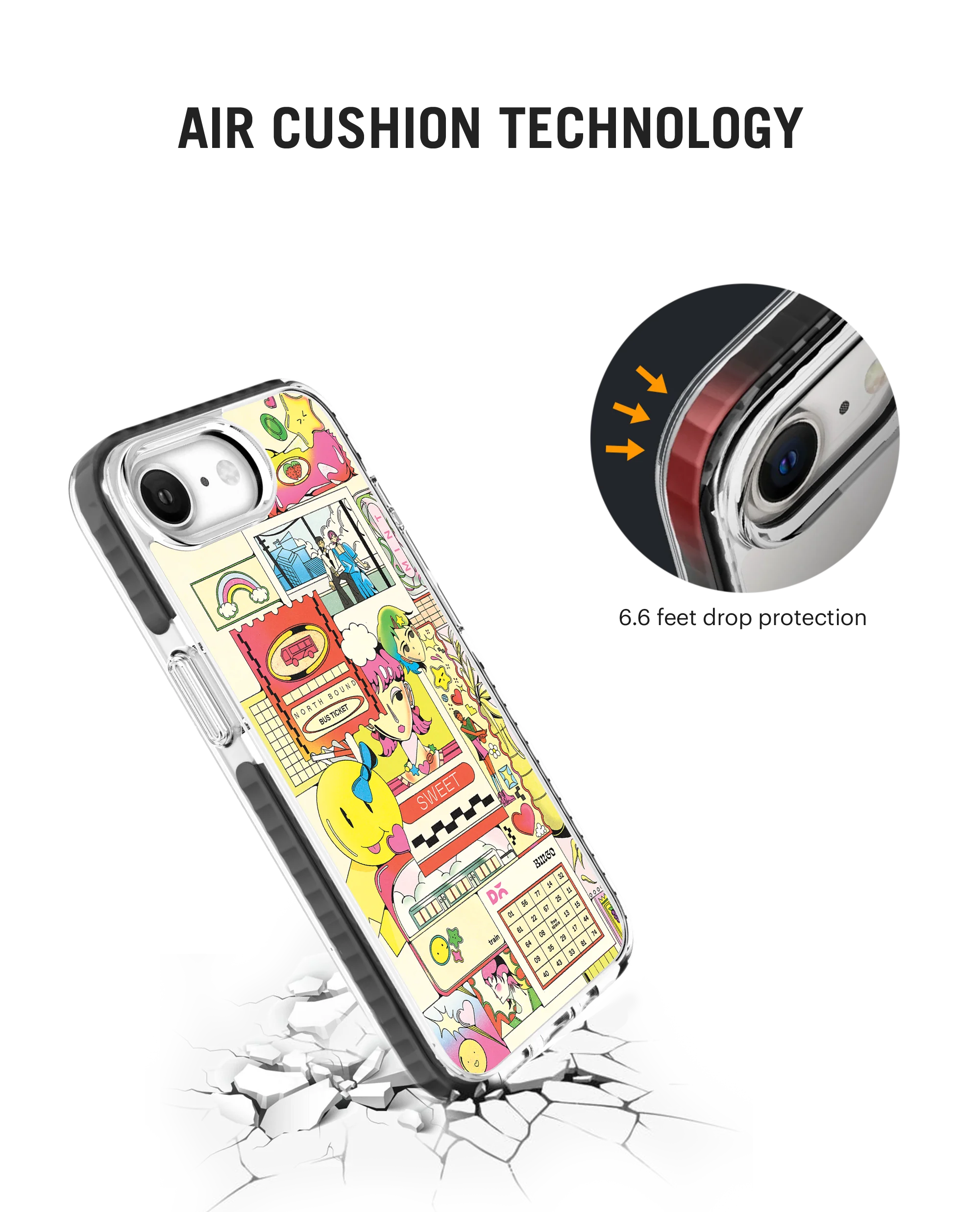 DailyObjects Paper Trail Stride 2.0 MagSafe Case Cover For iPhone 17e - Image 6