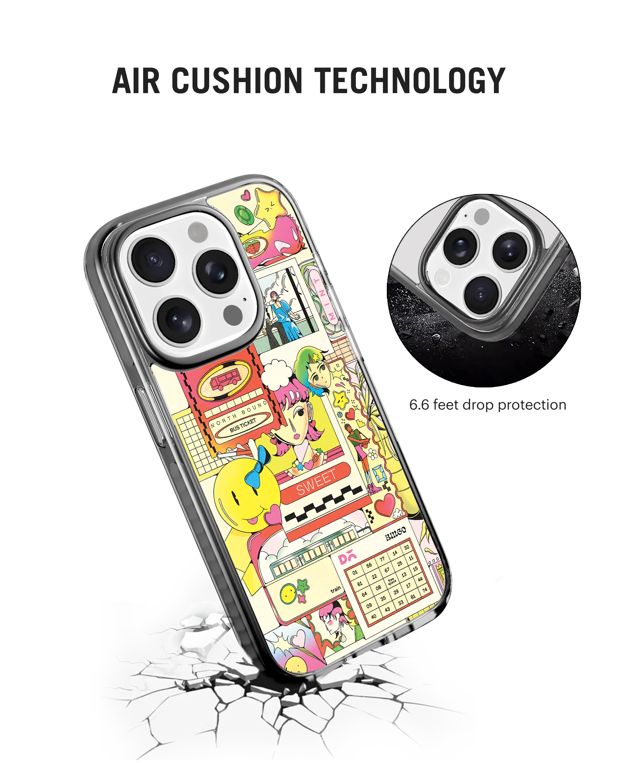 DailyObjects Paper Trail Stride 3.0 MagSafe Case Cover For iPhone 15 Pro - Image 6