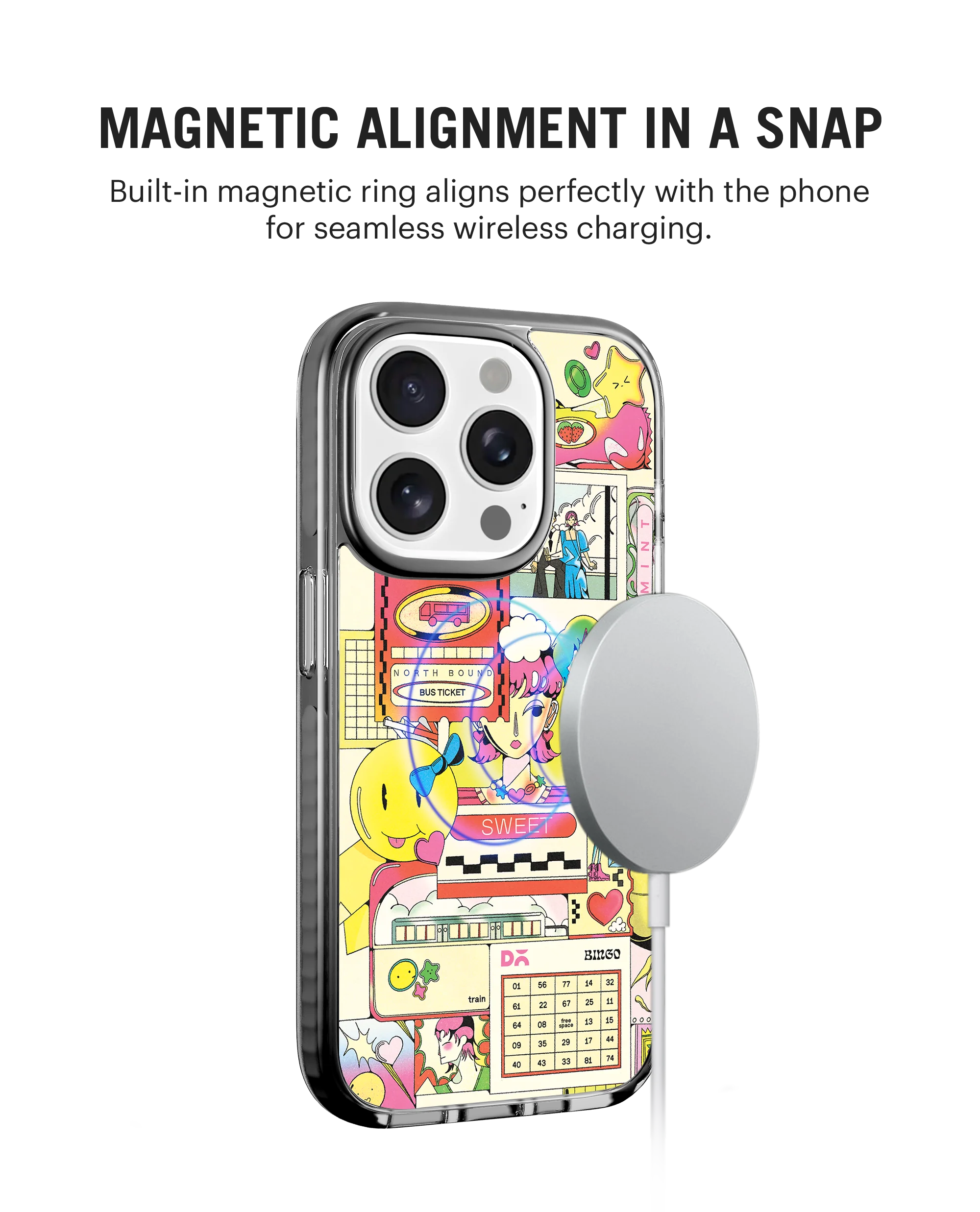 DailyObjects Paper Trail Stride 3.0 MagSafe Case Cover For iPhone 15 Pro Max - Image 3