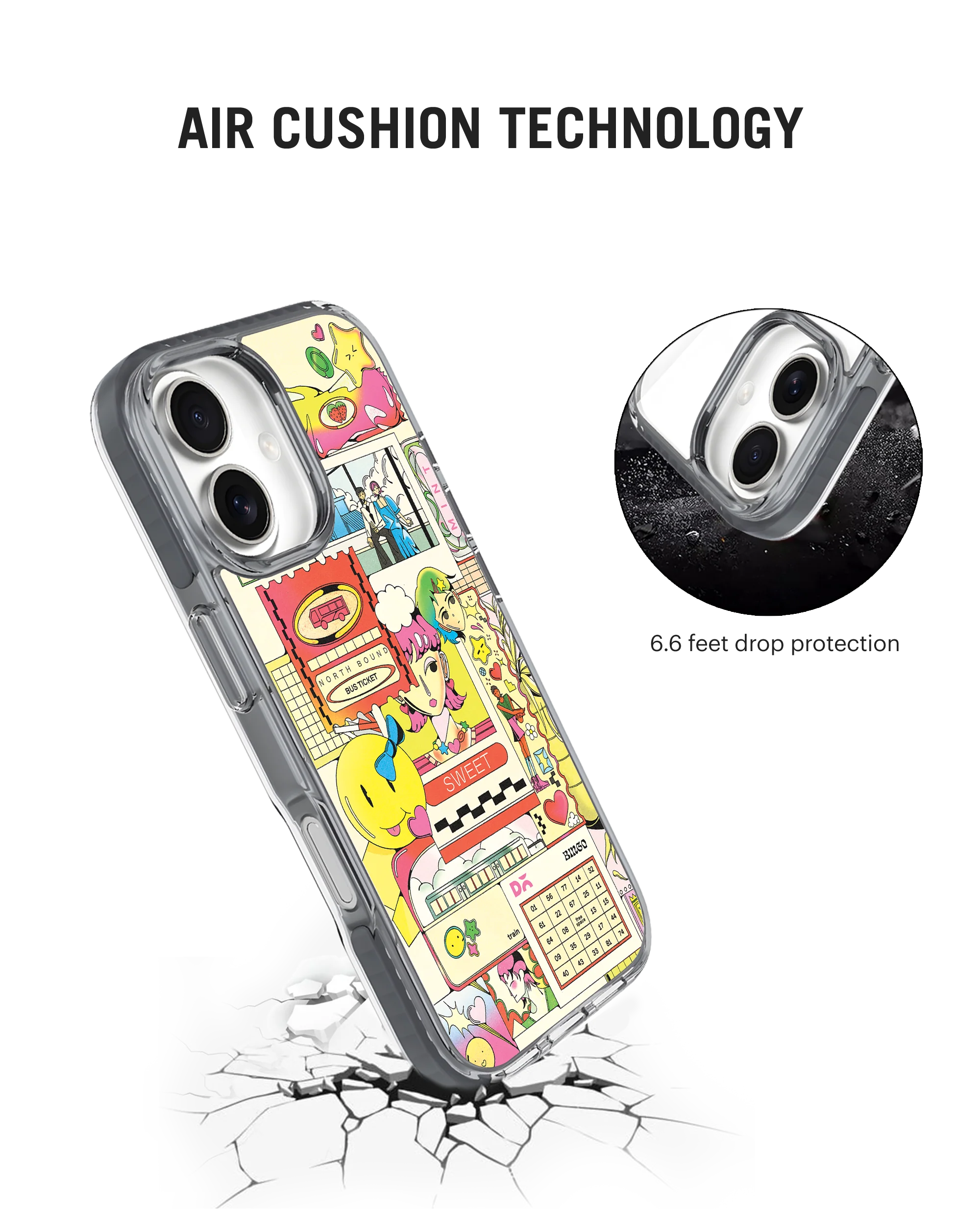 DailyObjects Paper Trail Stride 3.0 MagSafe Case Cover For iPhone 16 - Image 6