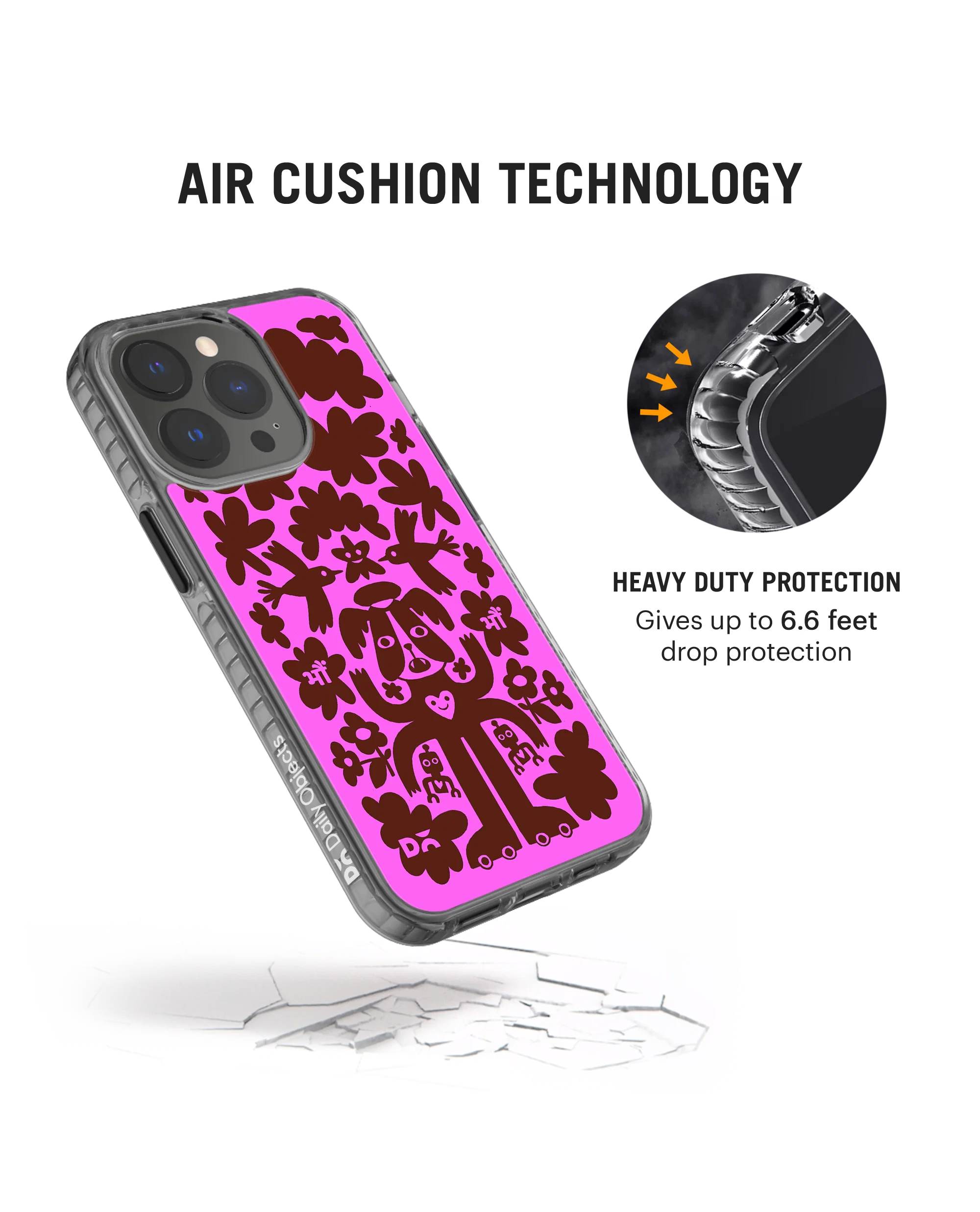 DailyObjects Paw Angel Stride 2.0 Case Cover For iPhone 13 Pro Max - Image 5