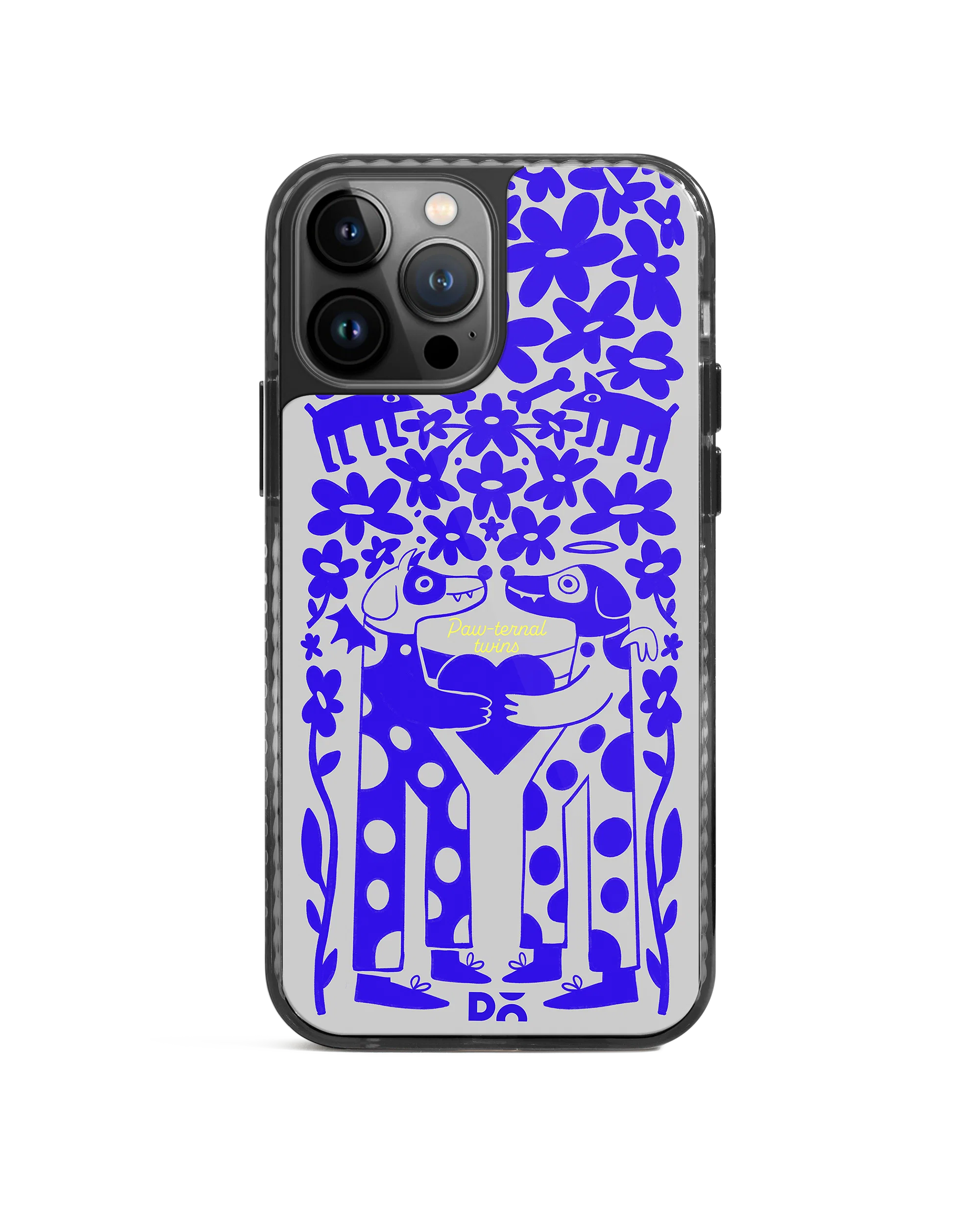 DailyObjects Paw-Ternal Twins Stride 2.0 Case Cover For iPhone 13 Pro