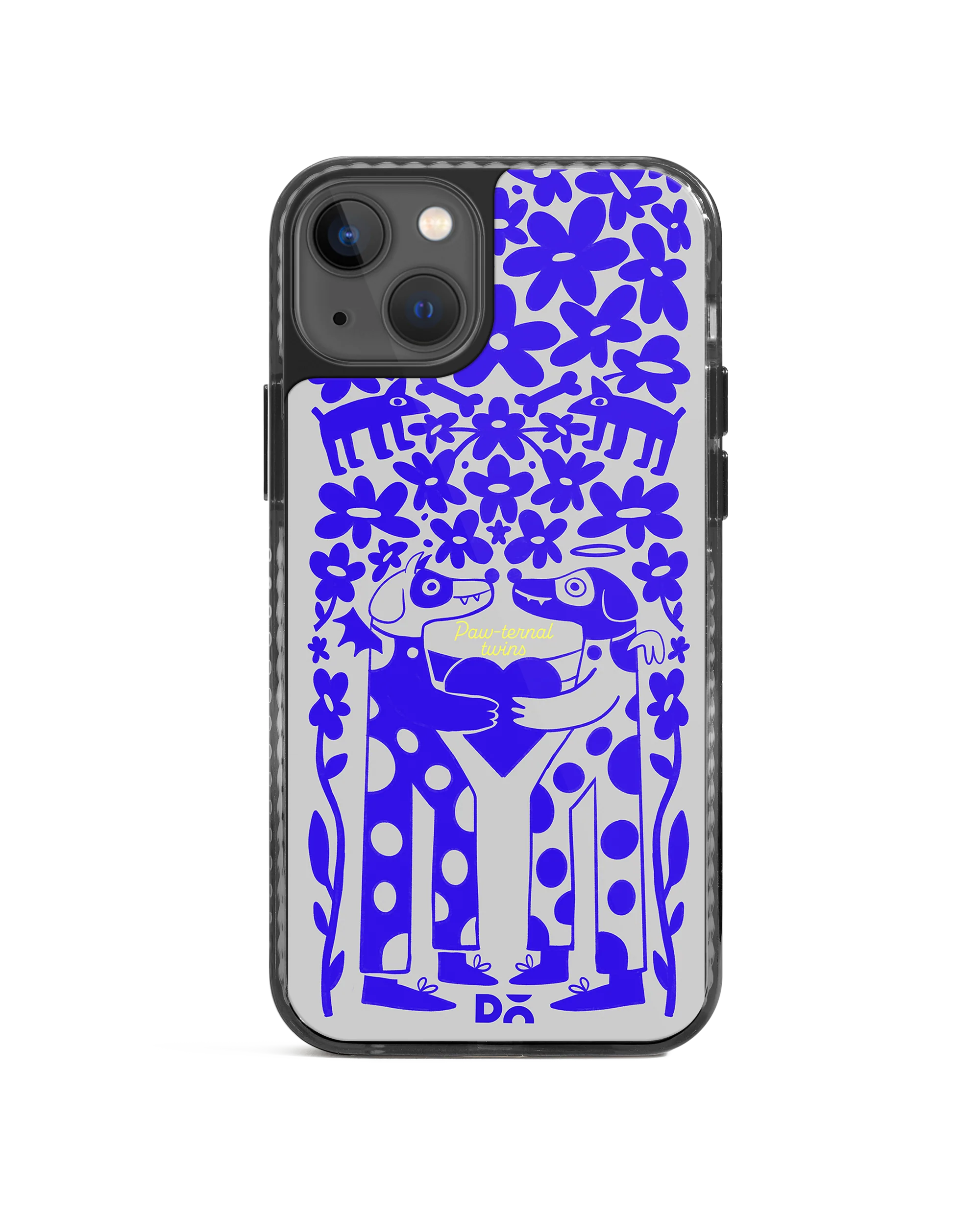 DailyObjects Paw-Ternal Twins Stride 2.0 Phone Case Cover For iPhone 15
