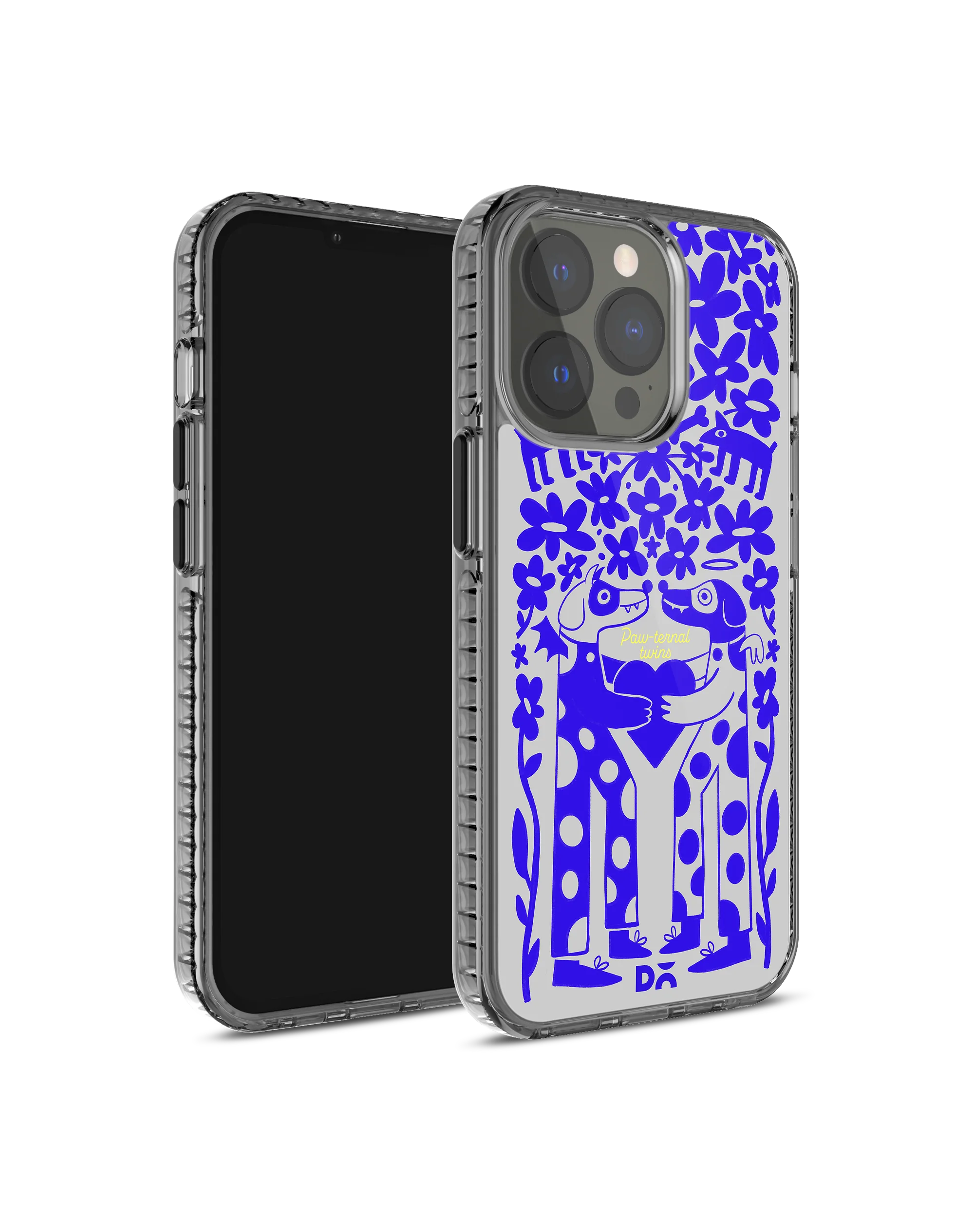 DailyObjects Paw-Ternal Twins Stride 2.0 Phone Case Cover For iPhone 15 Pro Max - Image 3