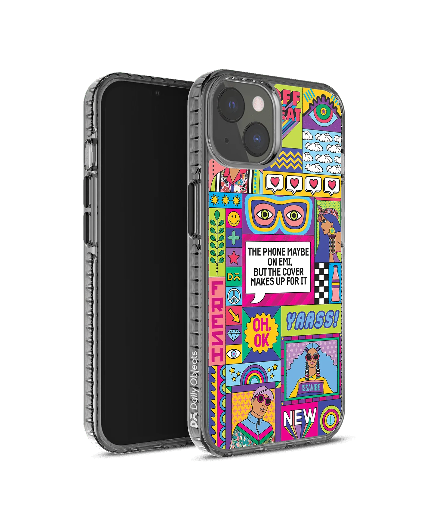 DailyObjects Phone on EMI Stride 2.0 Case Cover For iPhone 13 - Image 3