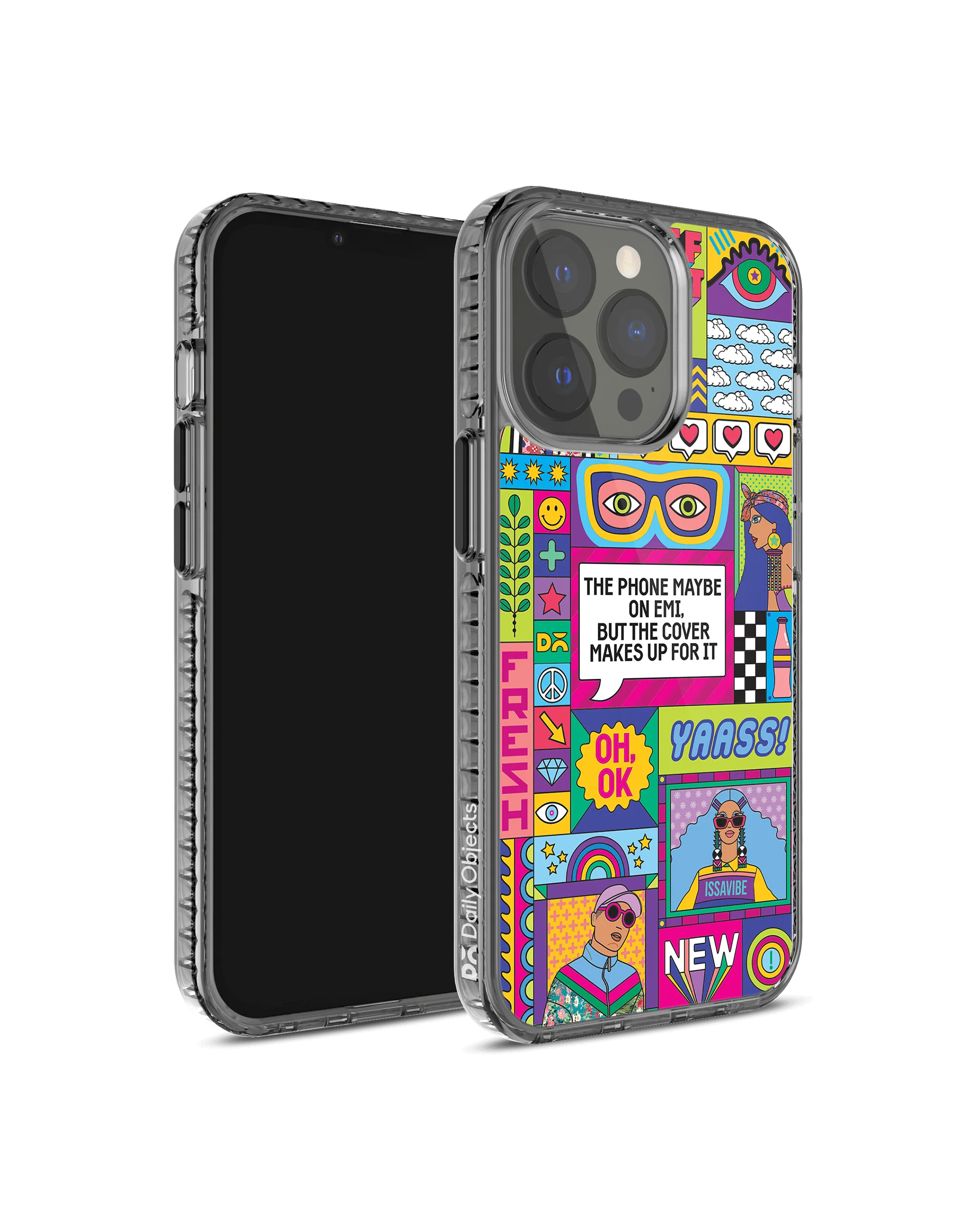 DailyObjects Phone on EMI Stride 2.0 Case Cover For iPhone 13 Pro - Image 3