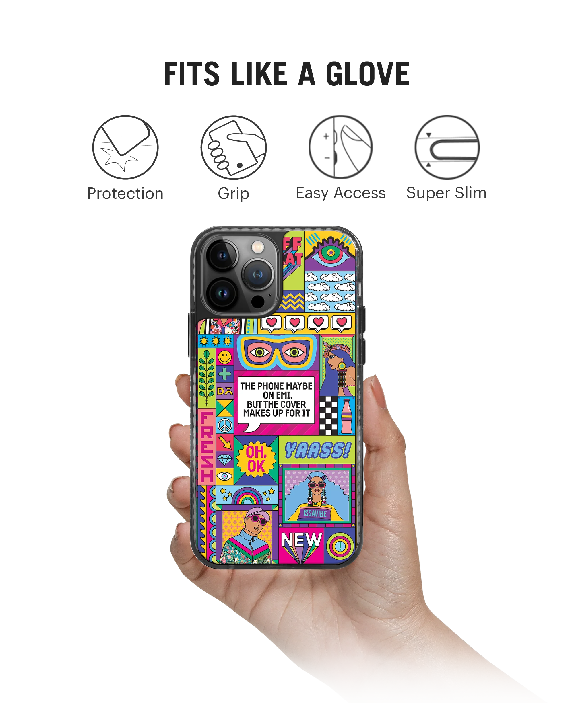 DailyObjects Phone on EMI Stride 2.0 Phone Case Cover For iPhone 15 Pro - Image 2