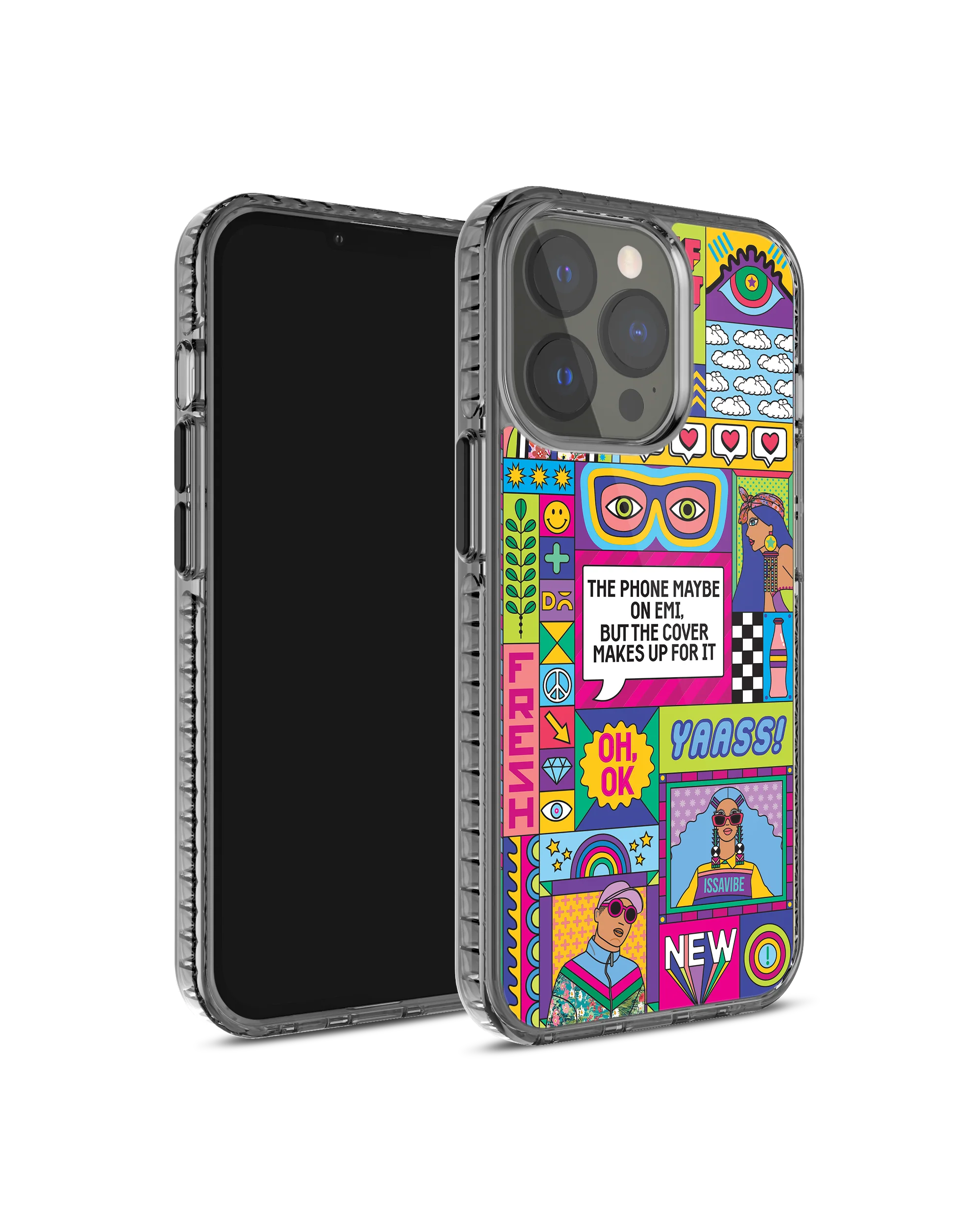 DailyObjects Phone on EMI Stride 2.0 Phone Case Cover For iPhone 15 Pro - Image 3