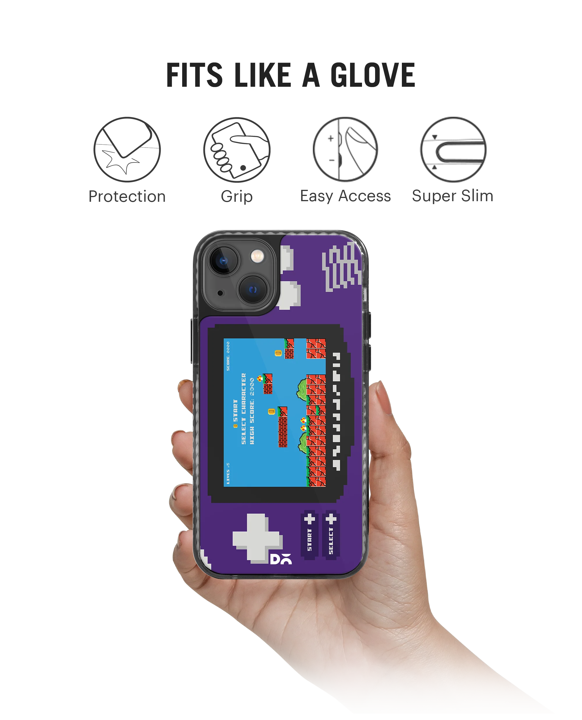 DailyObjects Pixel Boy Advanced Stride 2.0 Phone Case Cover For iPhone 15 Plus - Image 2