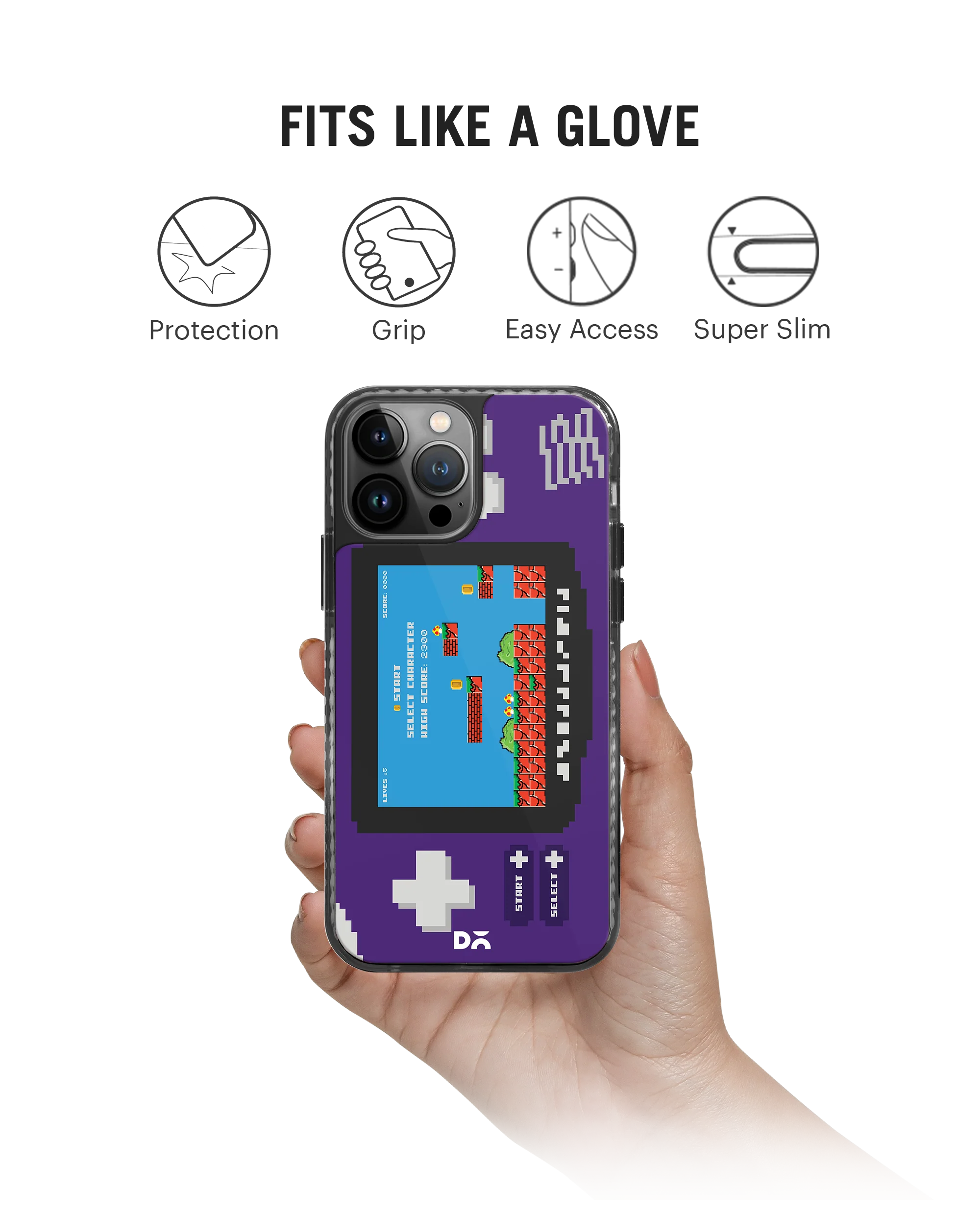 DailyObjects Pixel Boy Advanced Stride 2.0 Phone Case Cover For iPhone 15 Pro - Image 2
