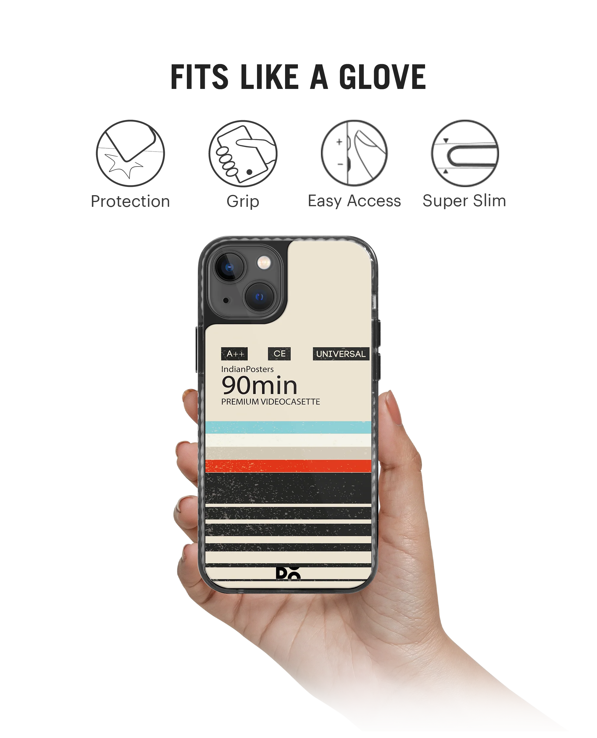 DailyObjects Premium Indian Posters Stride 2.0 Phone Case Cover For iPhone 15 Plus - Image 2